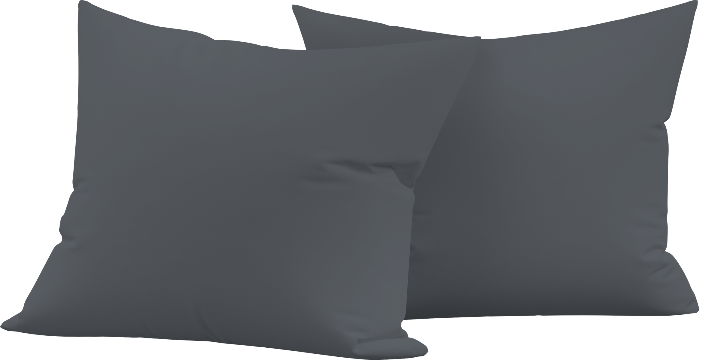 Изображение товара Набор наволочек HOMECLUB 50x70см серый, поплин, Арт. HCP/P5070/Д1, 2шт