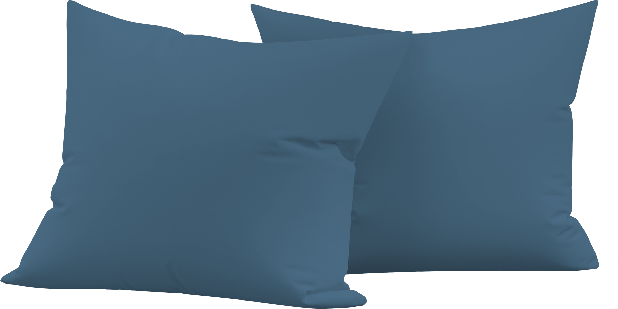 Изображение товара Набор наволочек HOMECLUB 50x70см синий, поплин, Арт. HCP/P5070/Д3, 2шт