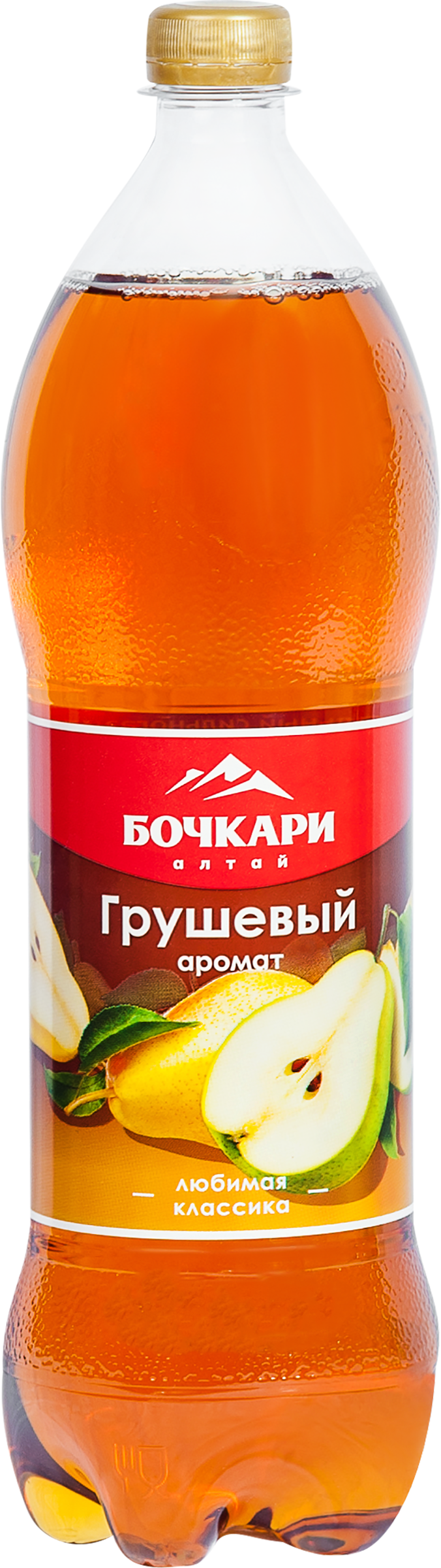 Изображение товара Напиток БОЧКАРИ Грушевый аромат сильногазированный, 1.3л