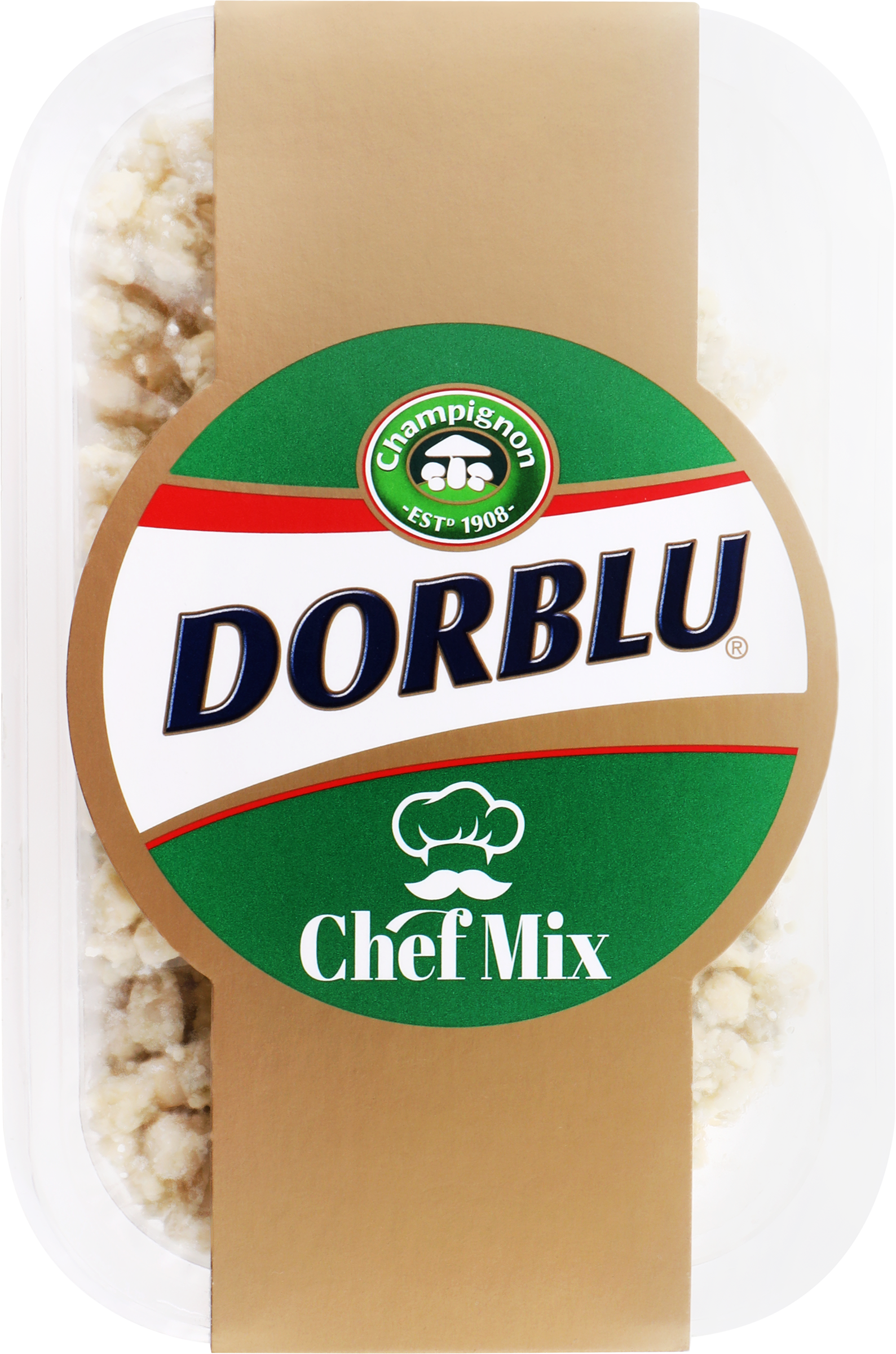 Изображение товара Сыр DORBLU Шеф микс с голубой плесенью 56%, без змж, 100г