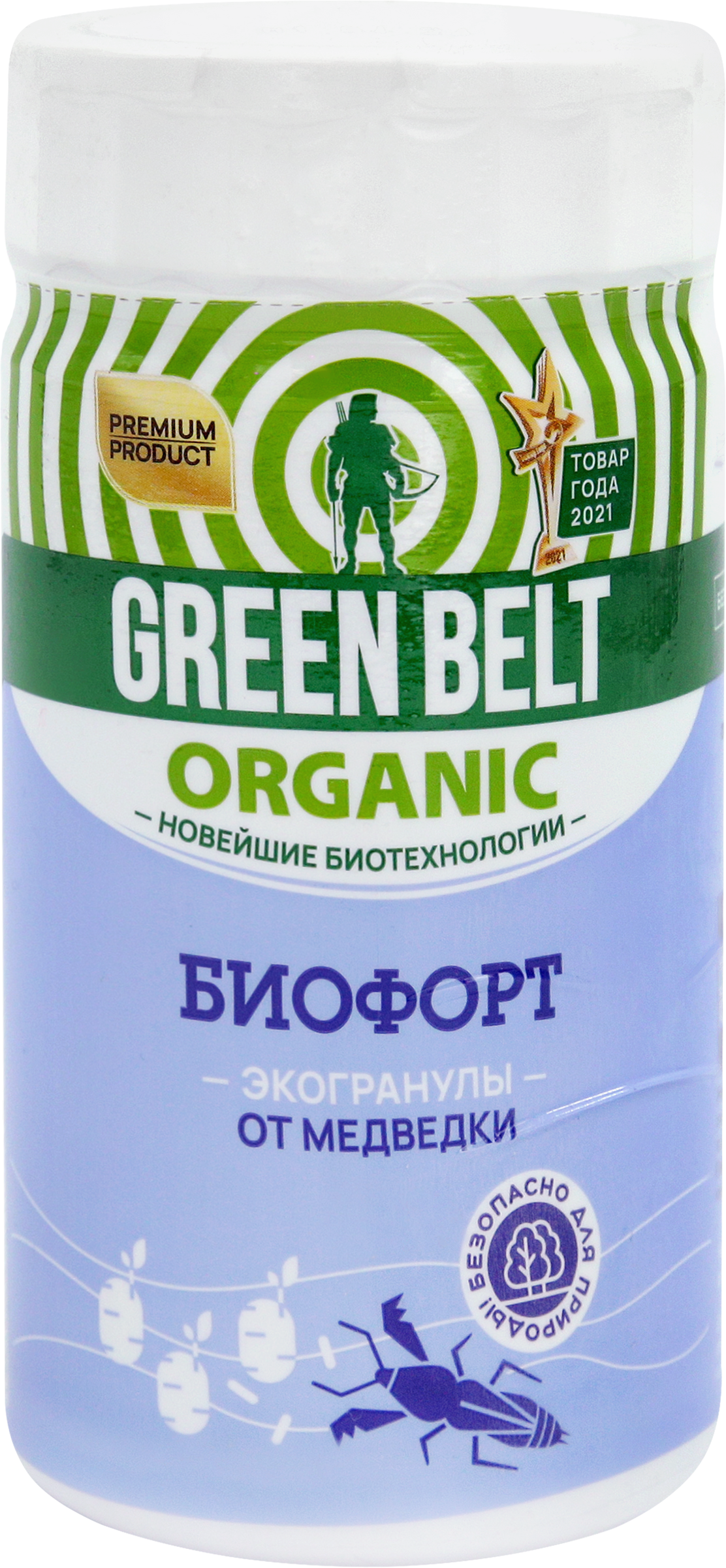 Изображение товара Биоинсектицид от медведки ГРИН БЭЛТ Биофорт 200г