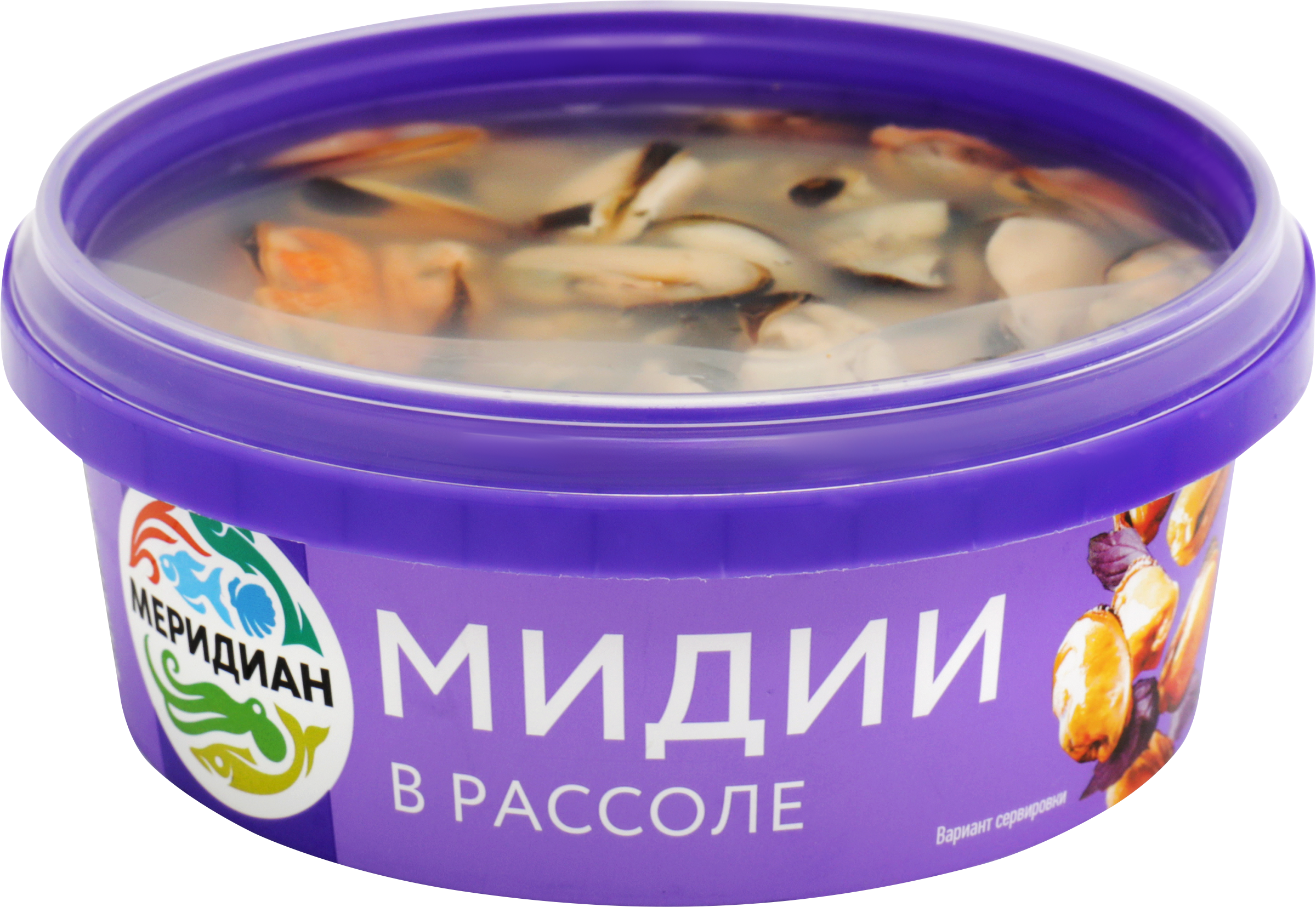 Изображение товара Мясо мидий Чилийских МЕРИДИАН в рассоле, 270г