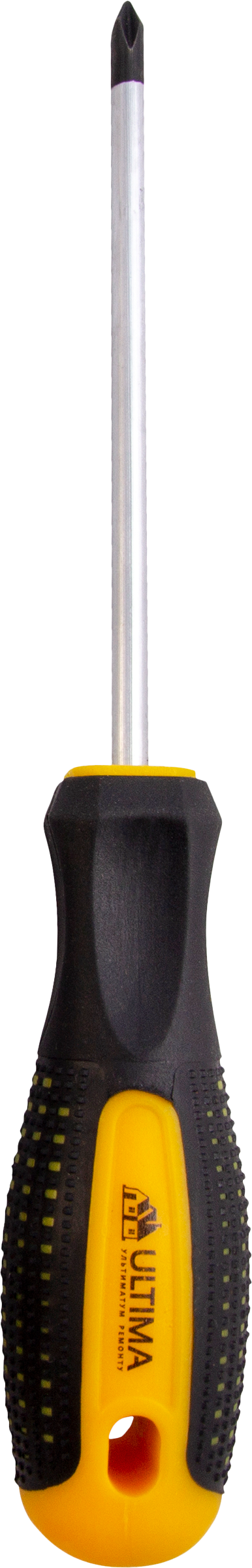 Изображение товара Отвертка ULTIMA ph2x100мм для монтажа и ремонта