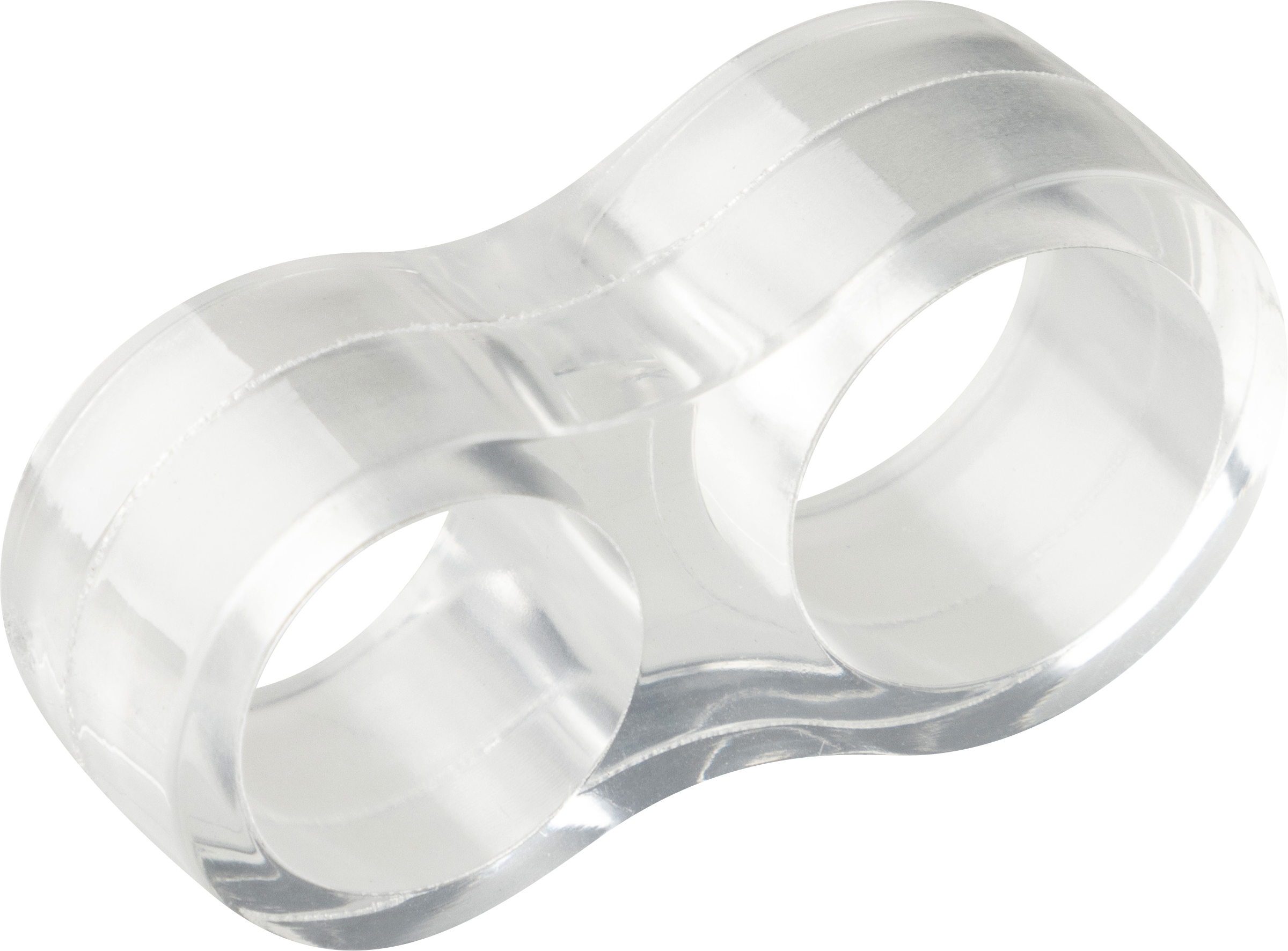 Изображение товара Стоппер защита на ручку двери РЫЖИЙ КОТ прозрачный 11х7х1,5см защита для стен