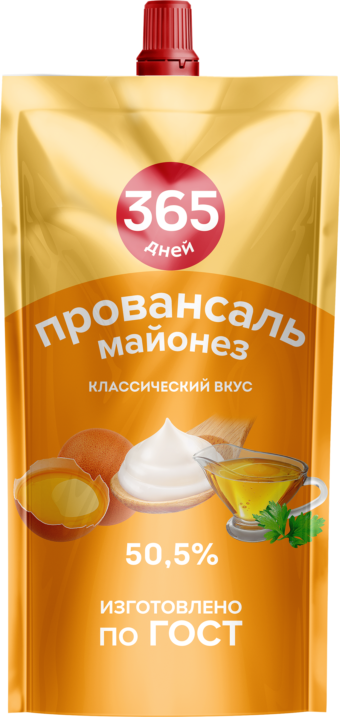 Изображение товара Майонез 365 ДНЕЙ Провансаль 50,5%, 770мл