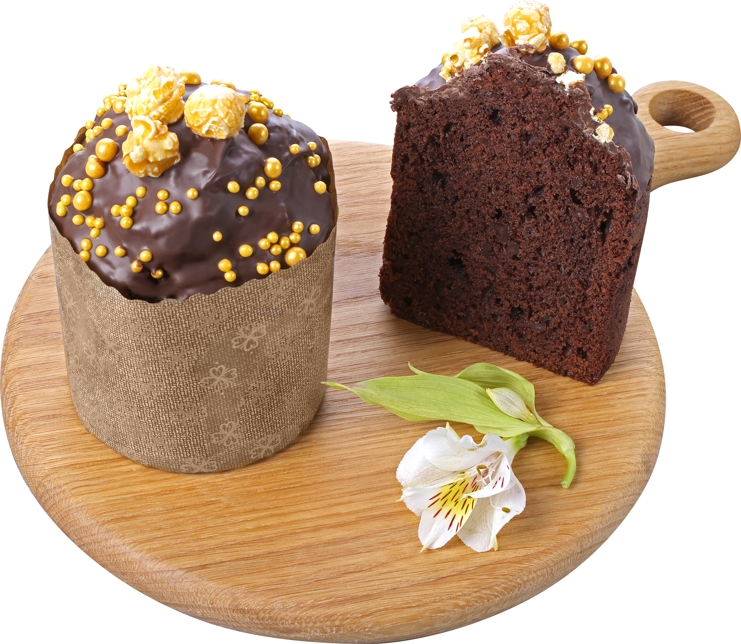 Изображение товара Кулич шоколадный, 300г