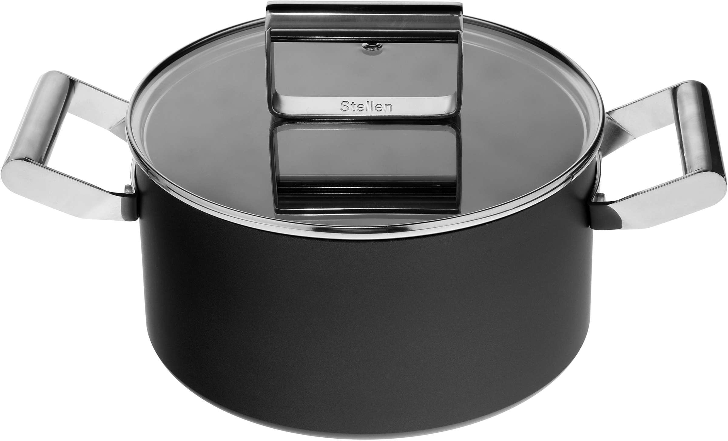 Изображение товара Кастрюля STELLEN Pro кованая с антипригарным покрытием 3л для индукции