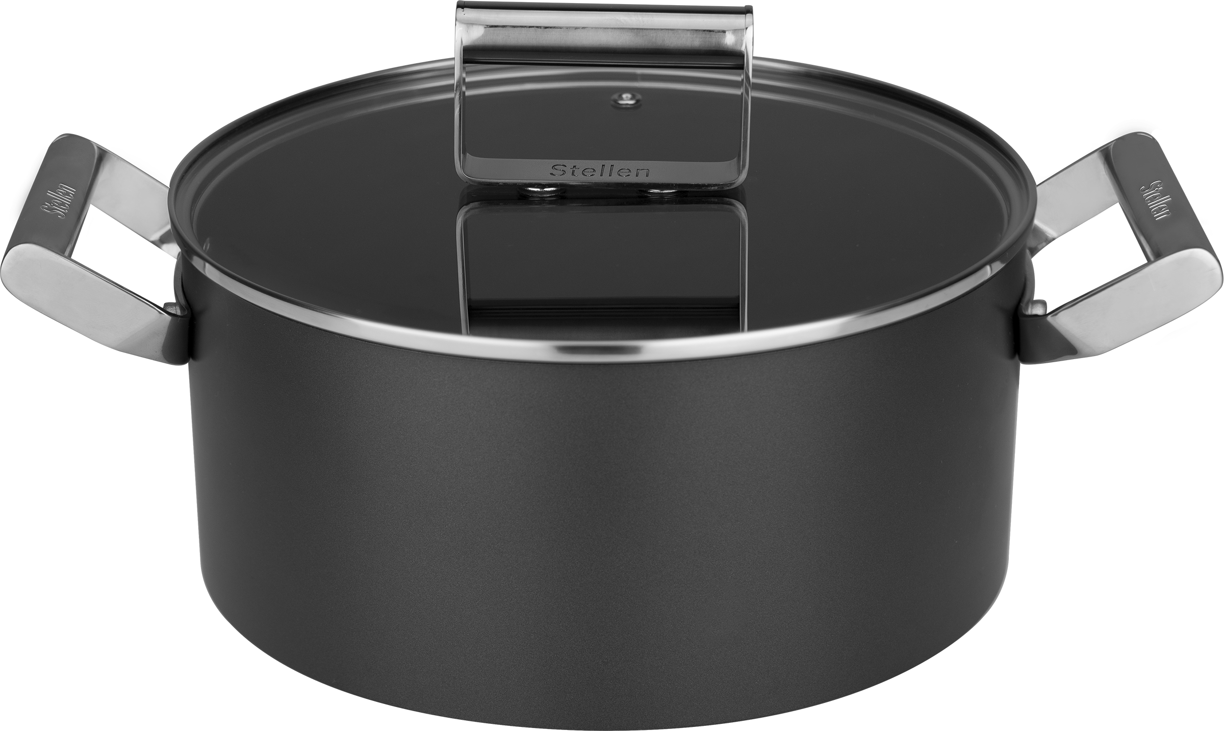 Изображение товара Кастрюля STELLEN Pro с антипригарным покрытием, 5л, для индукционной плиты