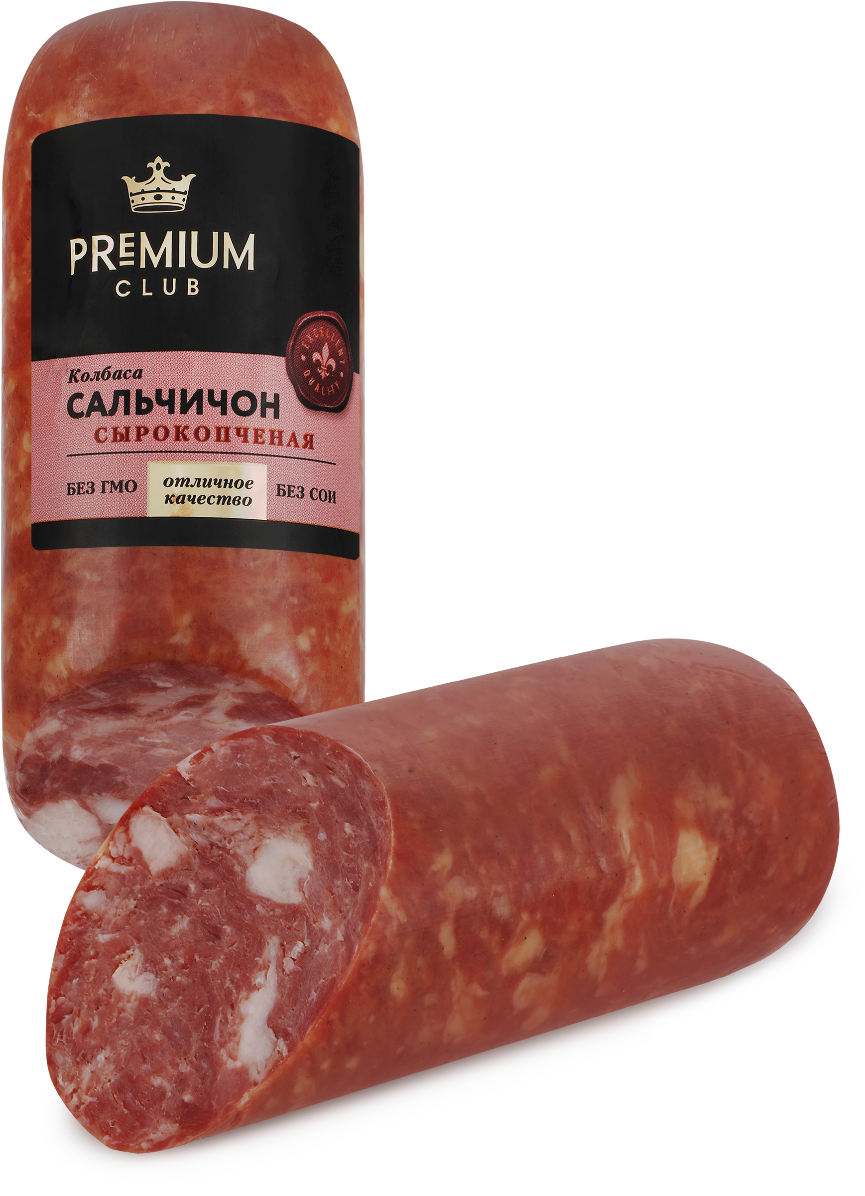 Изображение товара Колбаса сырокопченая PREMIUM CLUB Сальчичон 300г