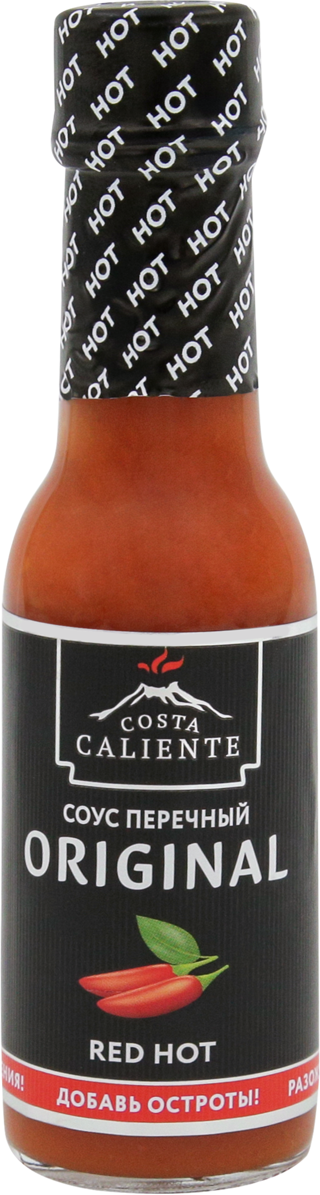 Изображение товара Соус перечный COSTA CALIENTE Original Red Красный острый, 90мл
