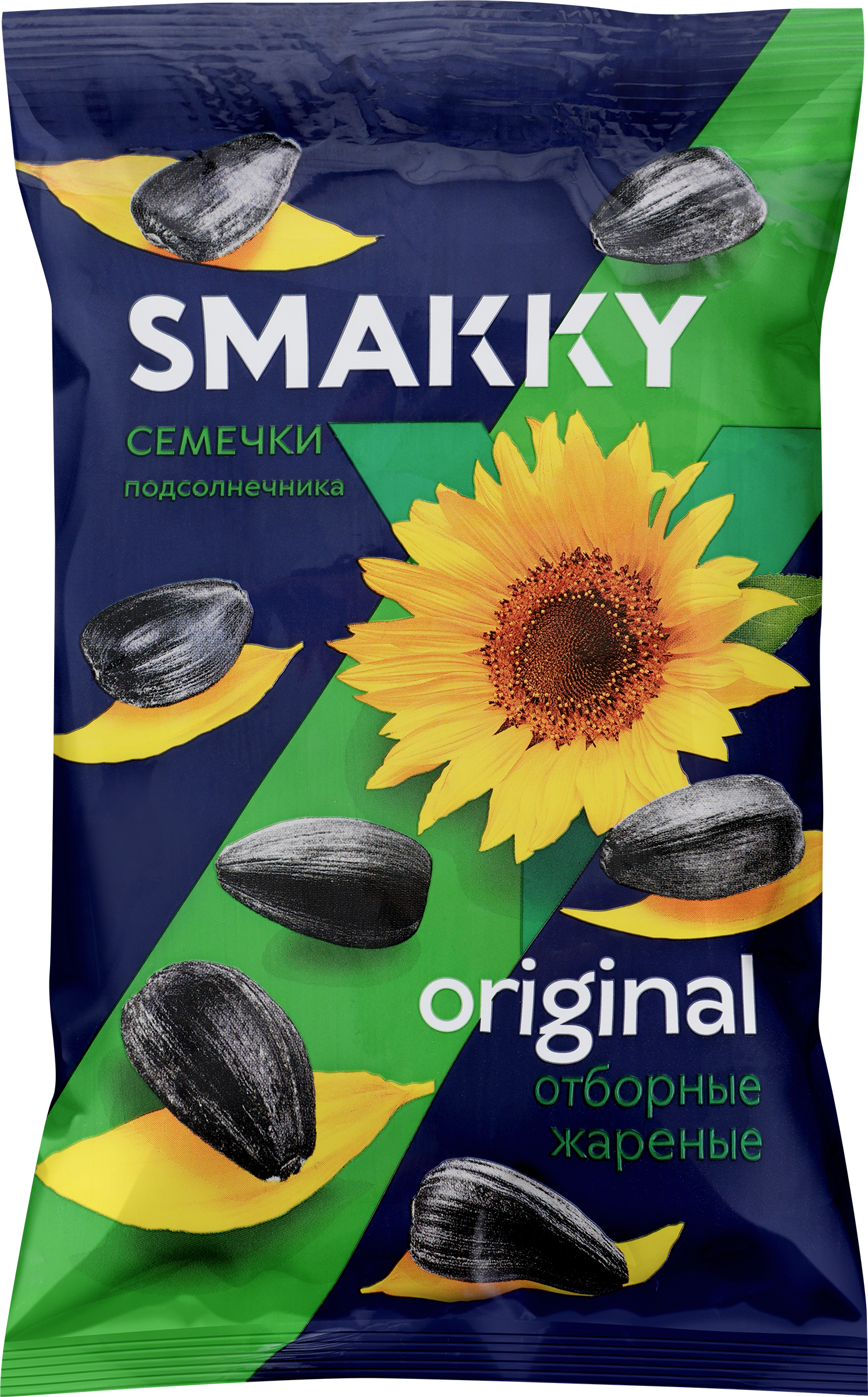Изображение товара Семечки подсолнечника SMAKKY жареные, 200г
