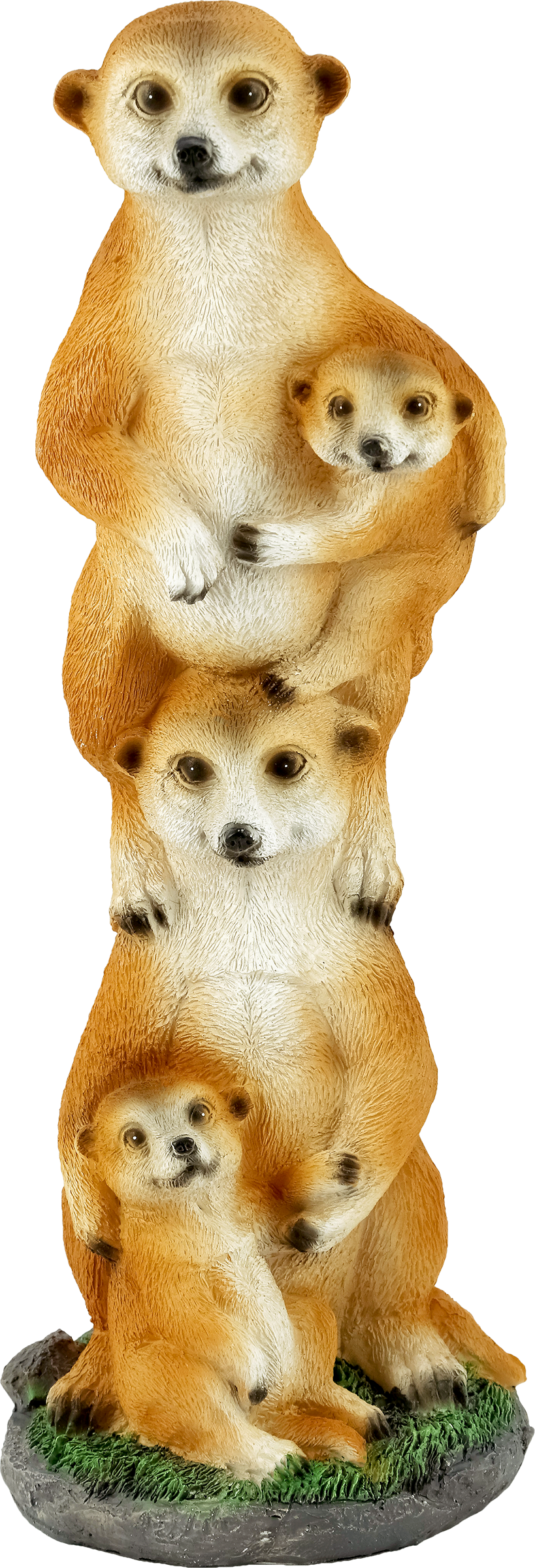 Изображение товара Фигура садовая GIARDINO CLUB Семейка сурикатов 14х14х39см, Арт. UNI-LN-001