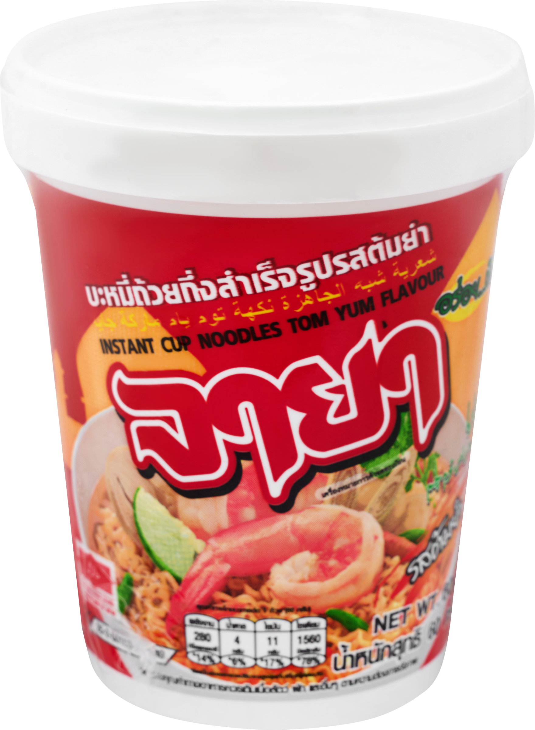 Изображение товара Лапша JAYA со вкусом Том Ям 60г
