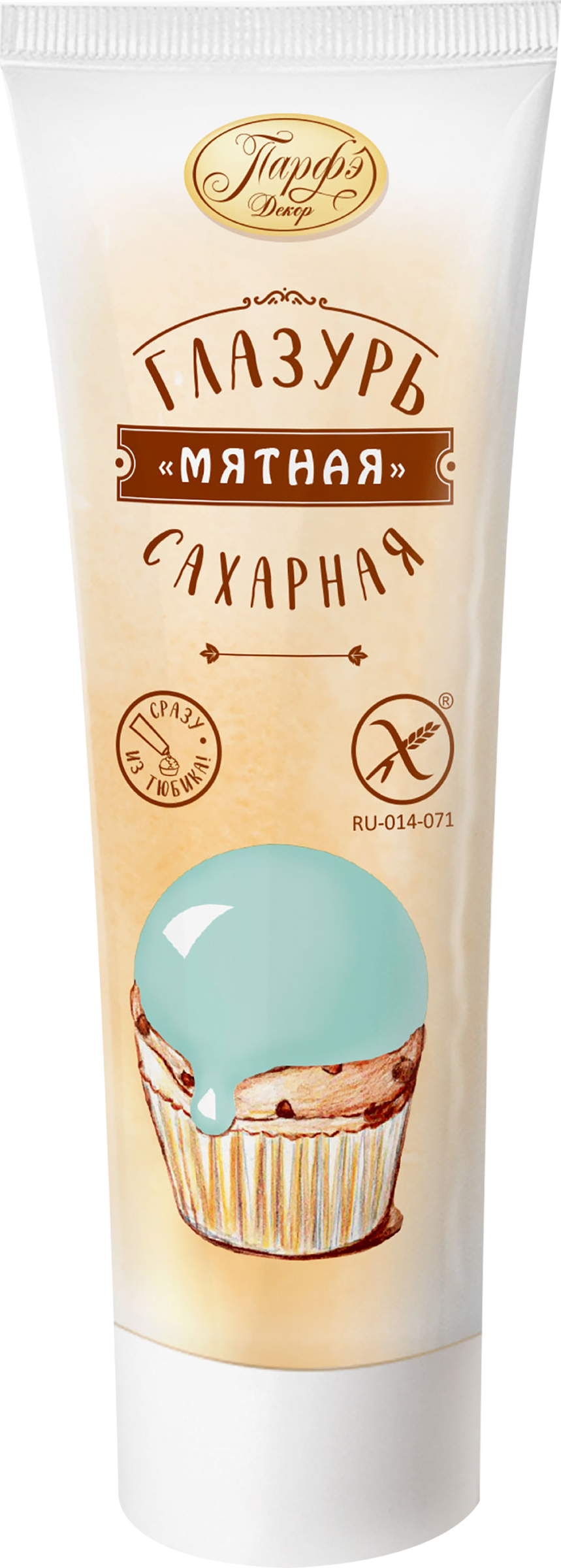 Изображение товара Помадка сахарная ПАРФЭ мятная, 120г