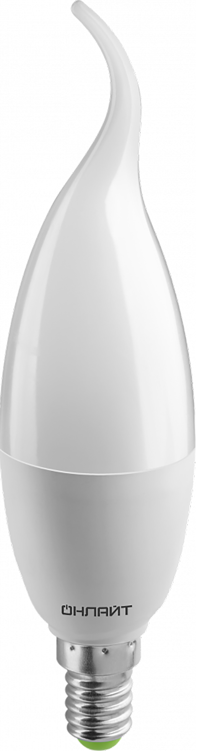 Изображение товара Лампа светодиодная Свеча 10Вт E14 нейтральный ОНЛАЙТ