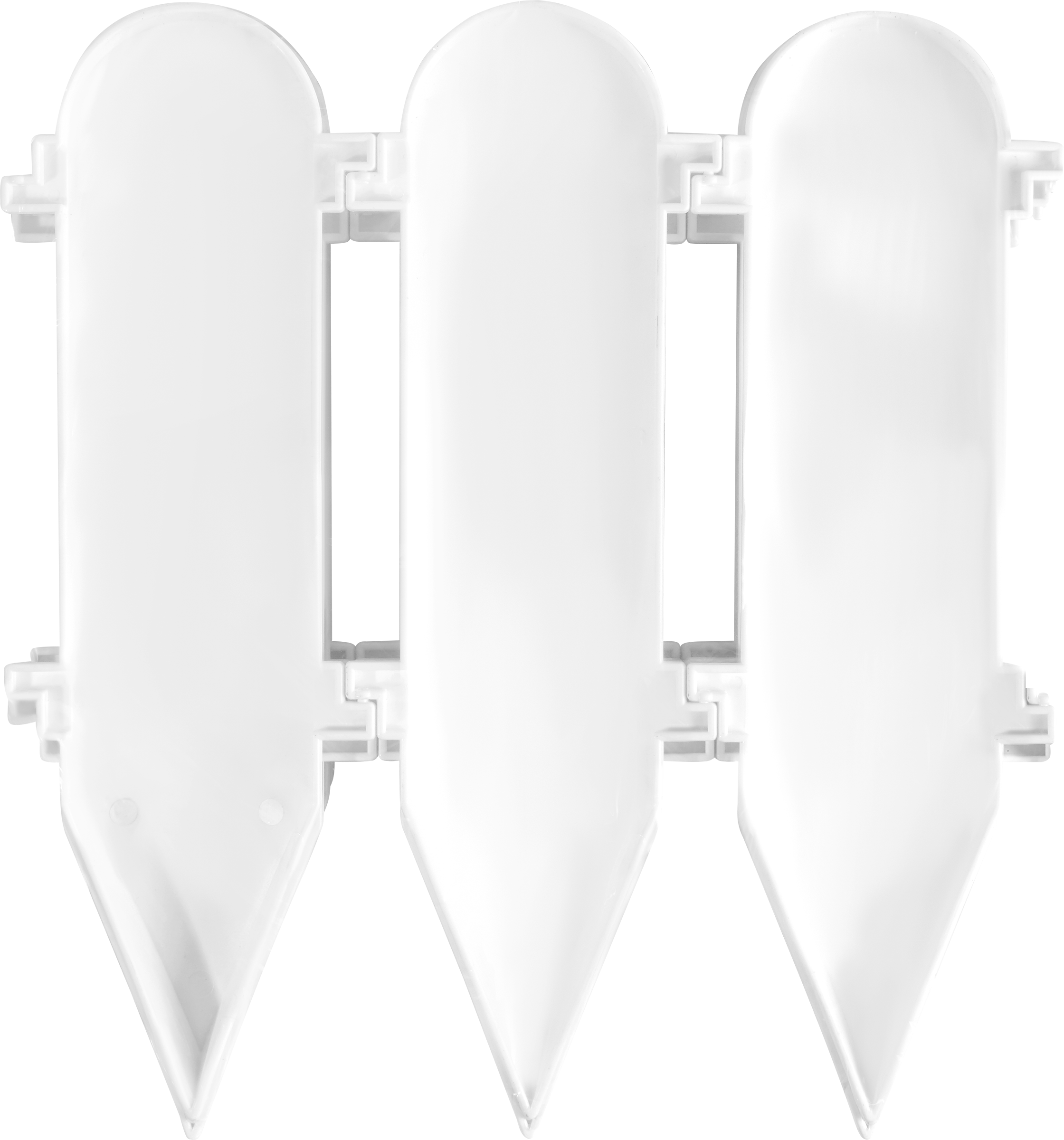 Изображение товара Ограждение садовое GIARDINO CLUB Колышки 25х100см, белое