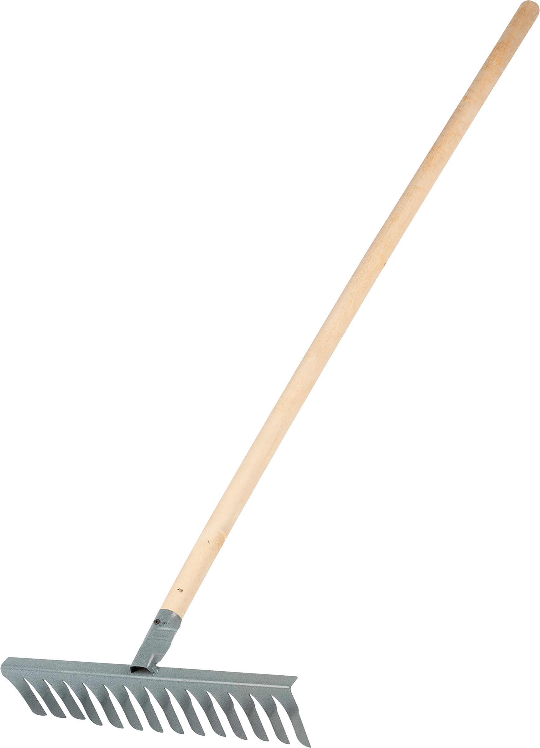 Изображение товара Грабли 365 ДНЕЙ 145x41x9 см с развернутым зубом, 14 зубьев, черенок