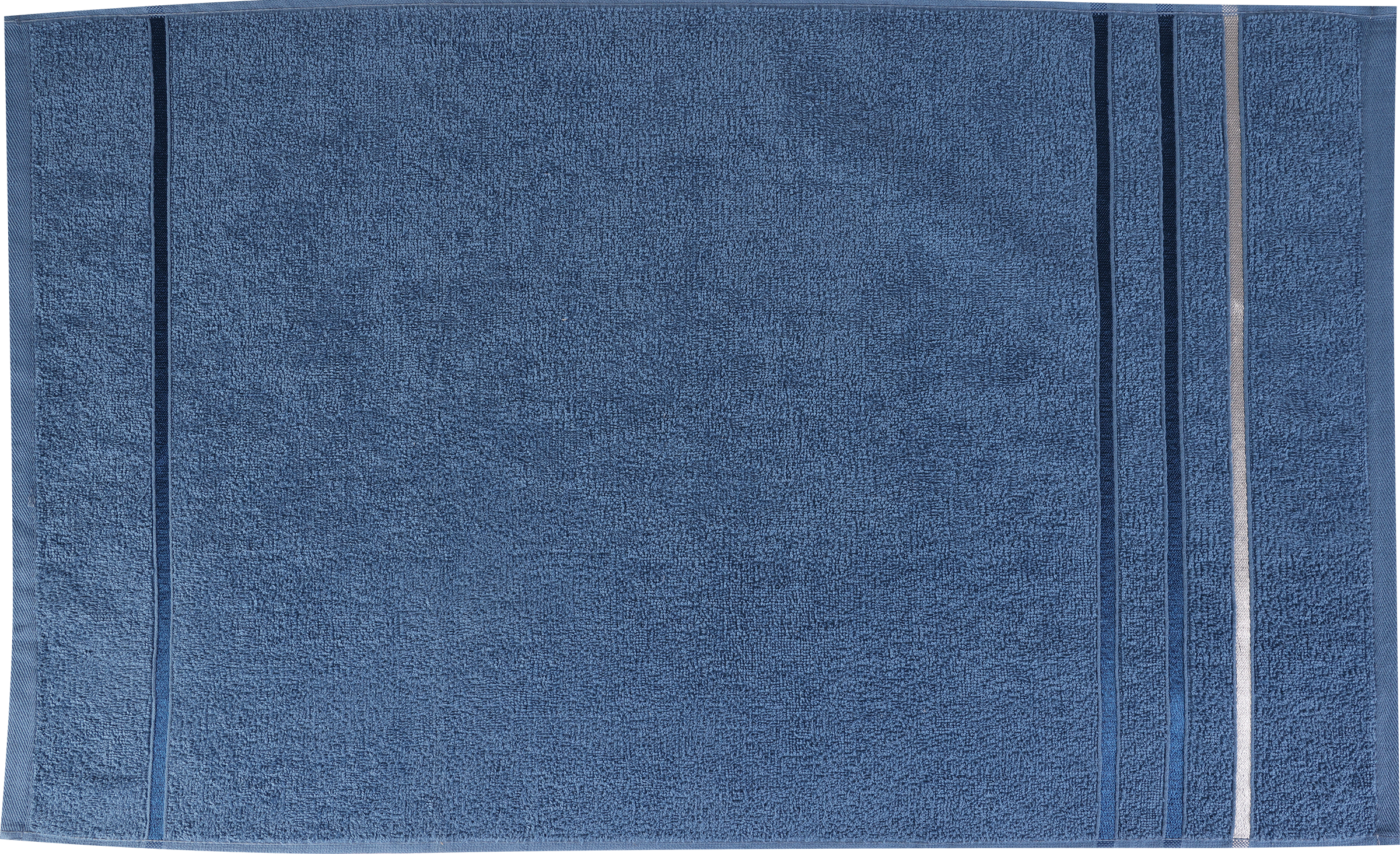 Изображение товара Махровое полотенце HOMECLUB Stripe 50х80см синего цвета удобное и практичное