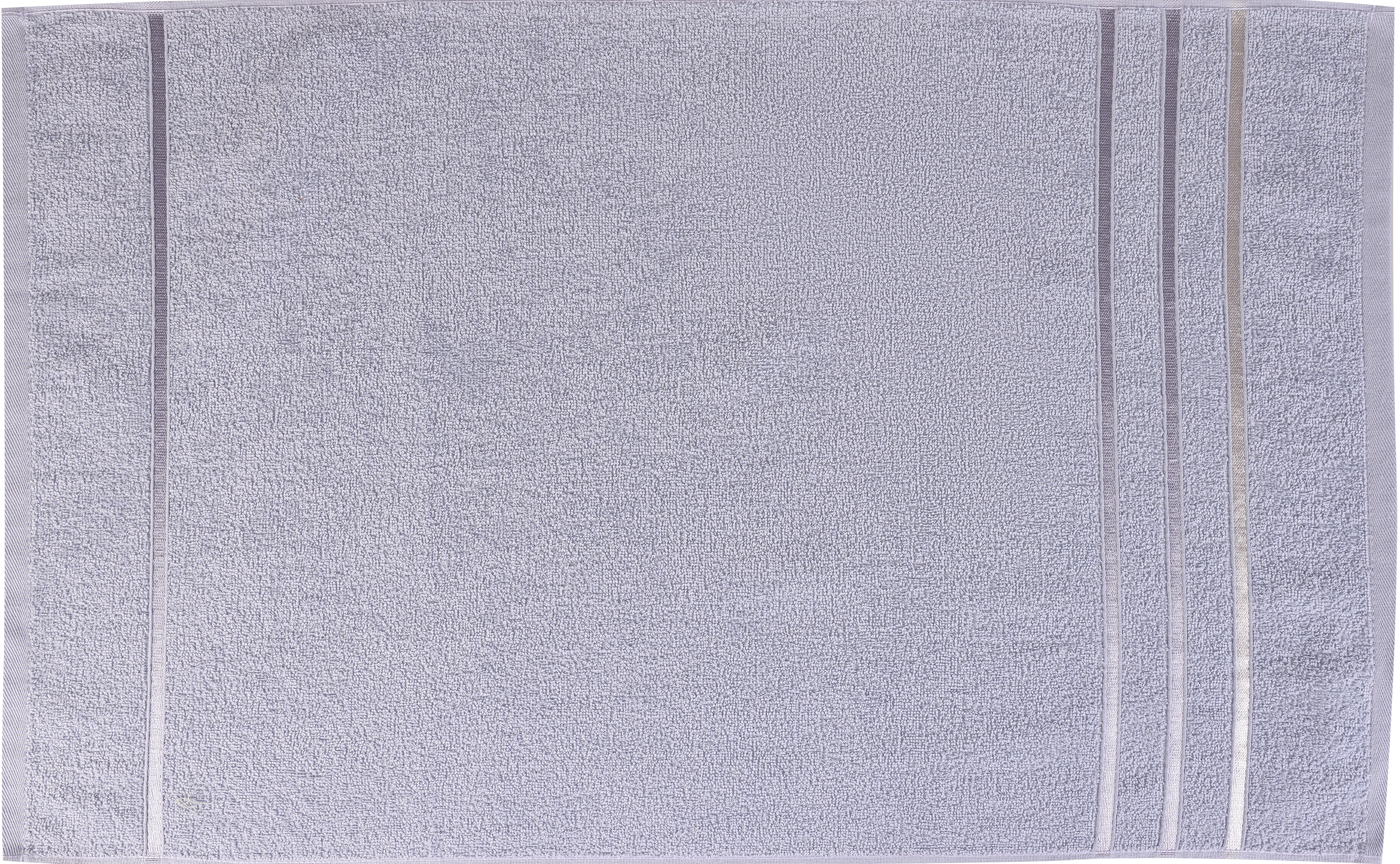 Изображение товара Махровое полотенце HOMECLUB Stripe 100х150 см серо-голубое