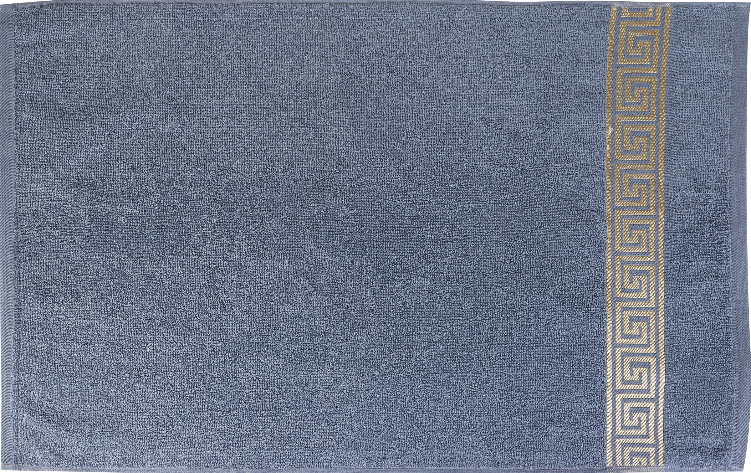 Изображение товара Махровое полотенце HOMECLUB Greece 50х80см синее из 100% хлопка