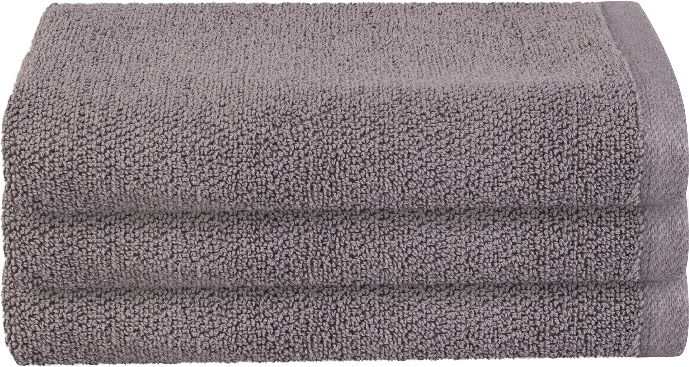 Изображение товара Махровое полотенце HOMECLUB Букле темно-серое 30х50см