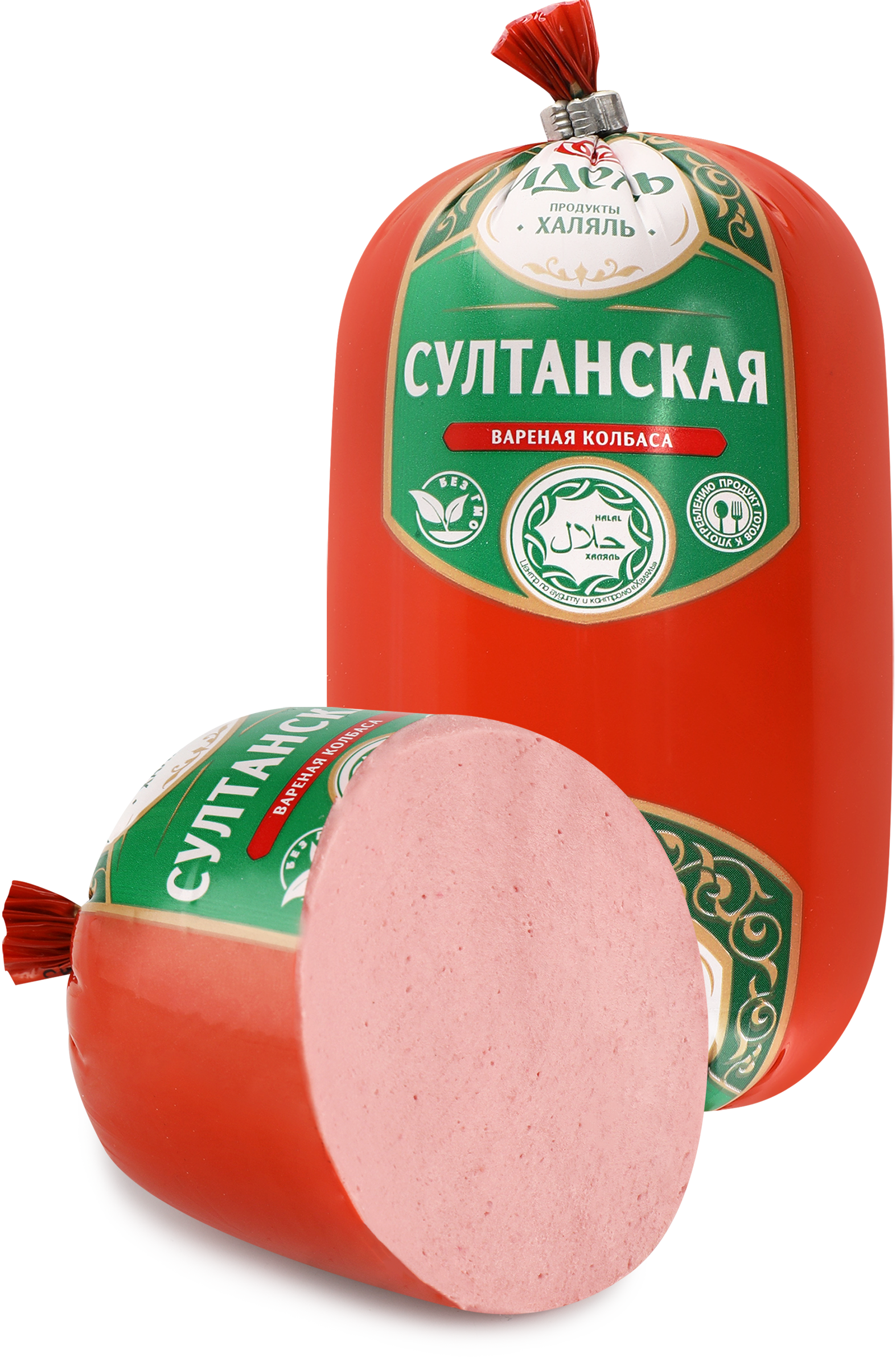 Изображение товара Колбаса вареная ИДЕЛЬ Султанская, 400г