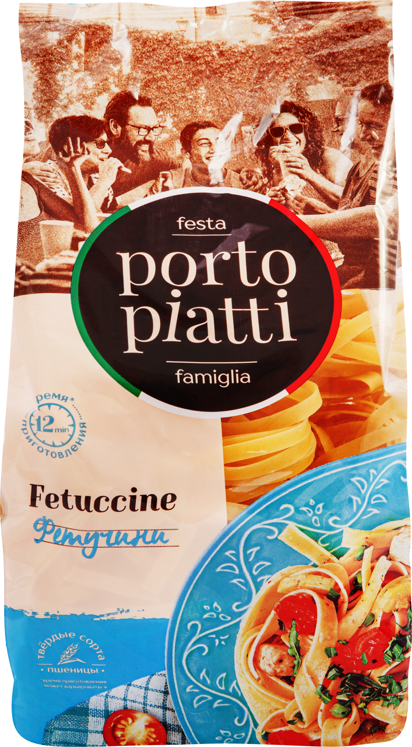 Изображение товара Макароны PORTO PIATTI Гнезда Папарделле, 400г