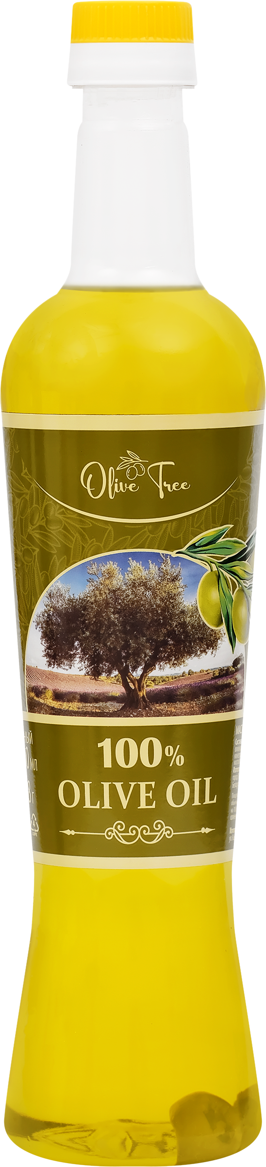 Изображение товара Масло оливковое OLIVE TREE Olive-Pomace Oil, с оливками, 500мл