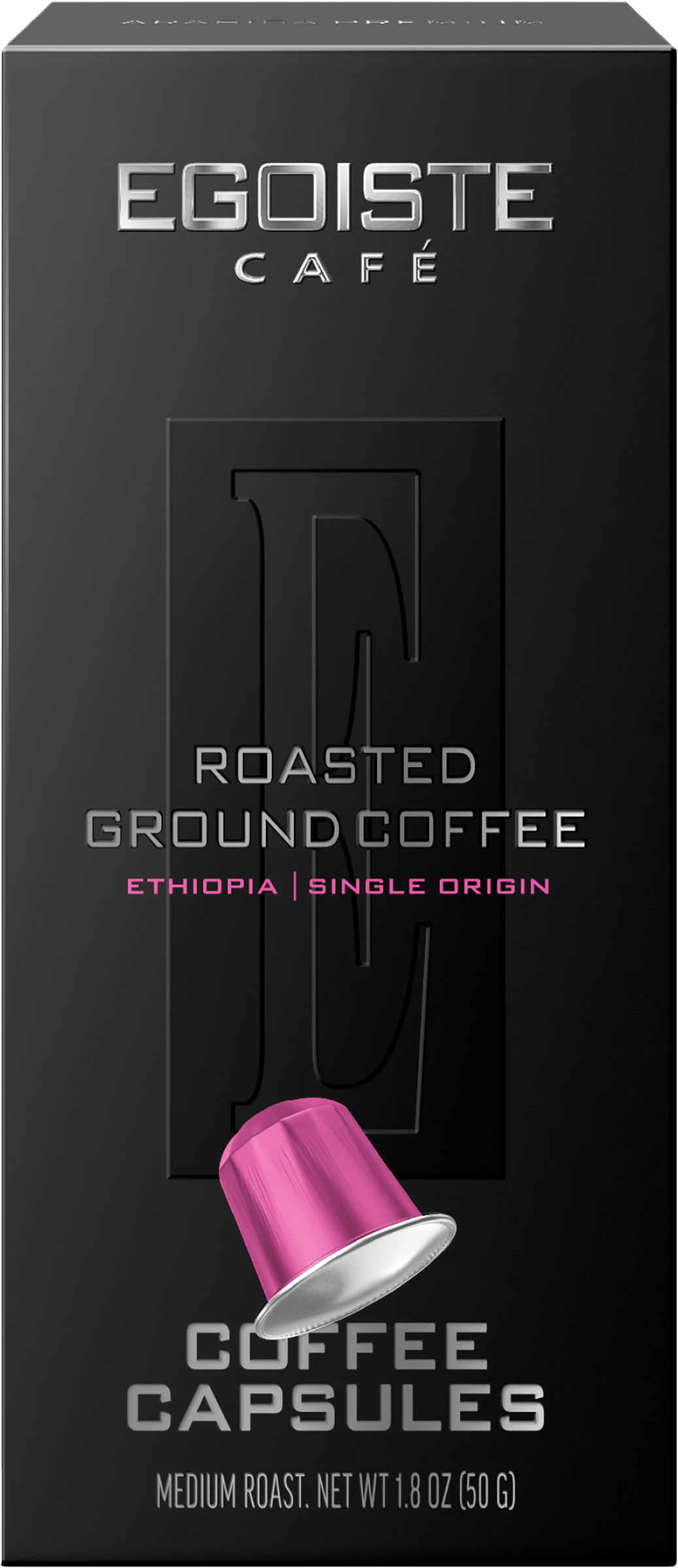 Изображение товара Кофе молотый в капсулах EGOISTE Ethiopia, 10кап