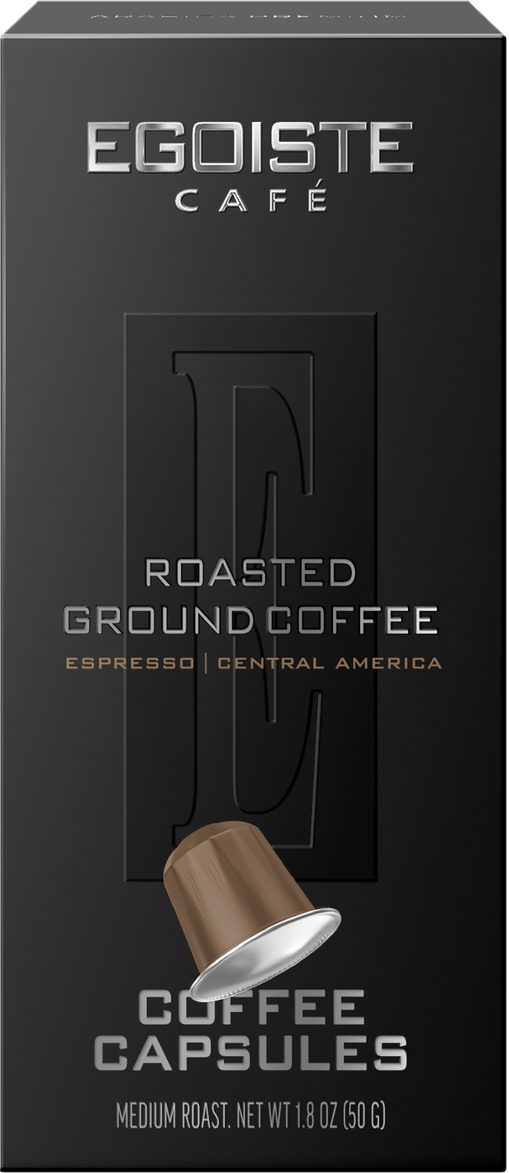 Изображение товара Кофе молотый в капсулах EGOISTE Espresso, 10кап