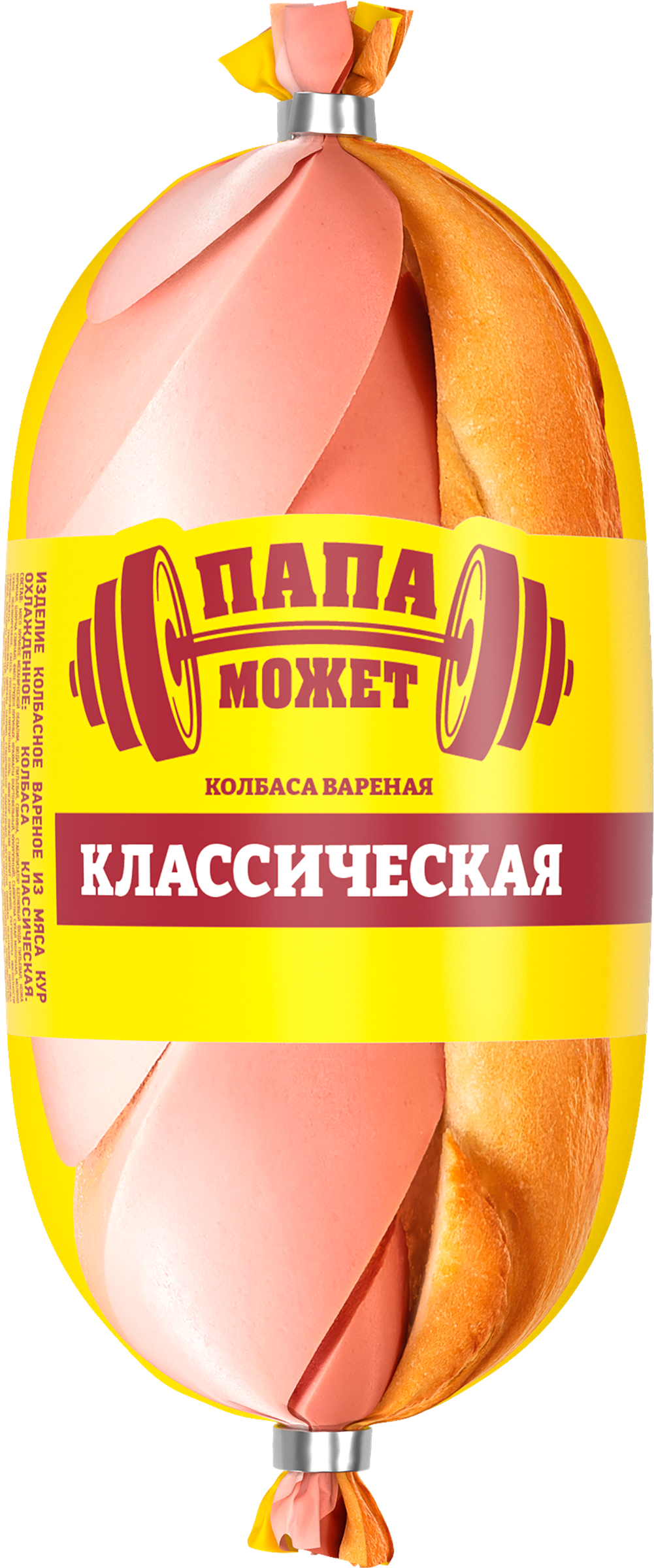 Изображение товара Колбаса вареная ПАПА МОЖЕТ Классическая, 300г