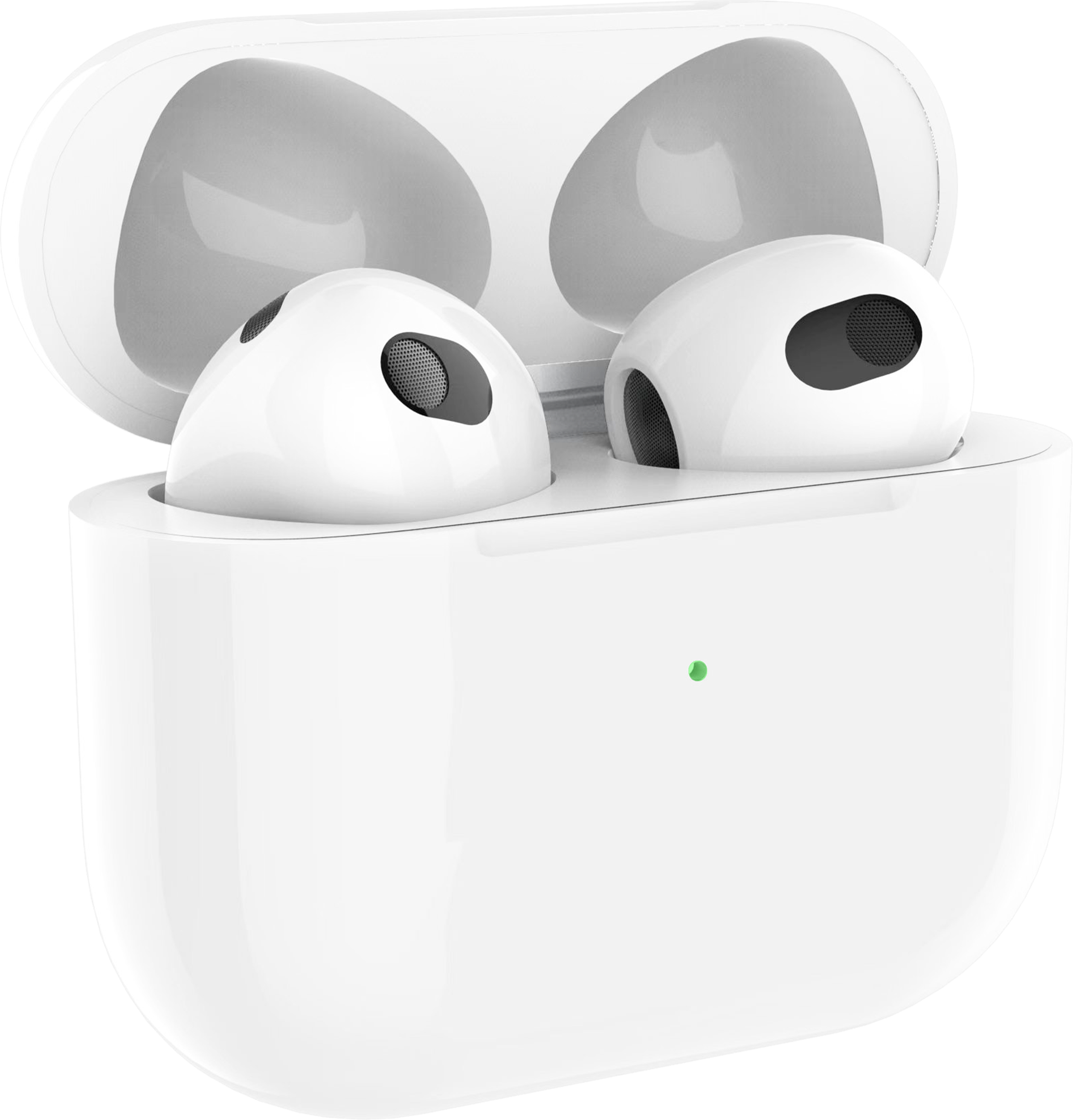 Изображение товара Стереогарнитура беспроводная AXXA AB-01, TWS, BT 5.3, 300 мАч, белый, Арт. 4049