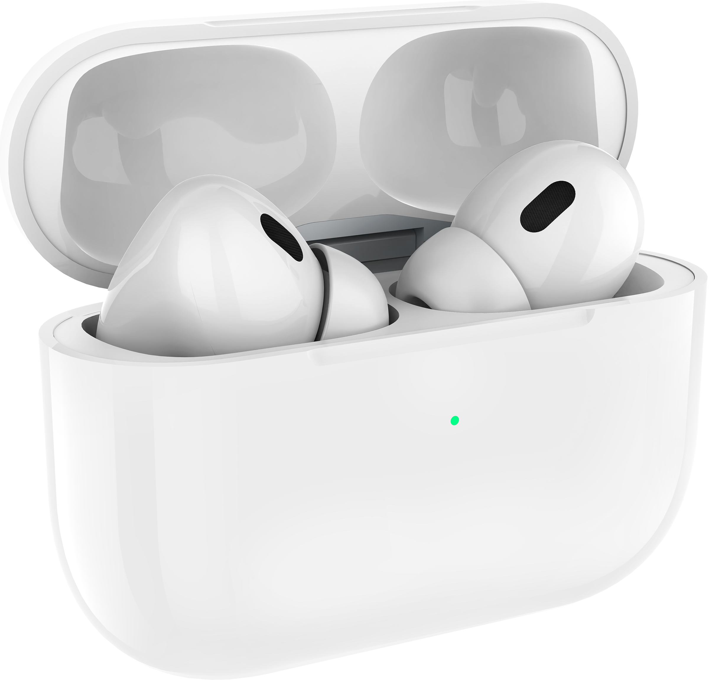 Изображение товара Беспроводные стереогарнитуры AXXA AB-05 BT 5.3 с зарядным чехлом 230 мАч белые