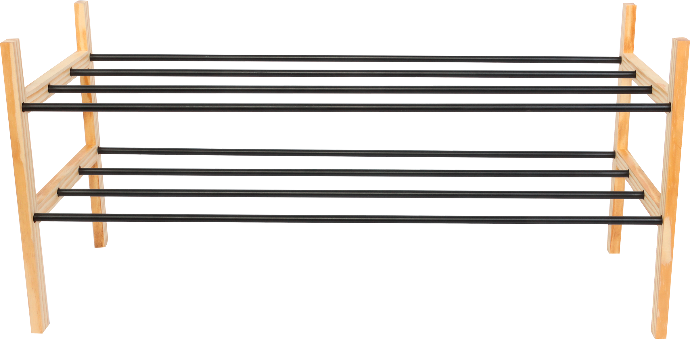 Изображение товара Полка для обуви HOMECLUB Loft 2 яруса железо дерево Китай