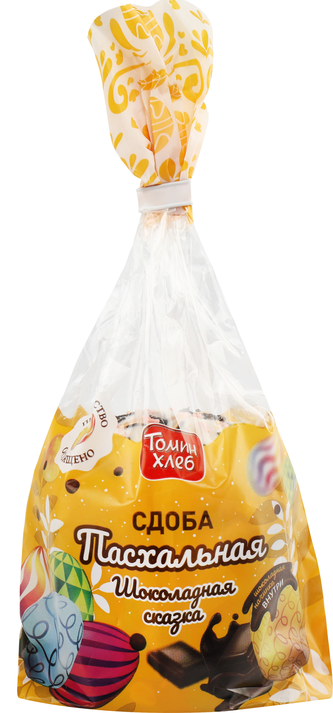 Изображение товара Сдоба ТОМИН ХЛЕБ Пасхальная Шоколадная сказка, 125г