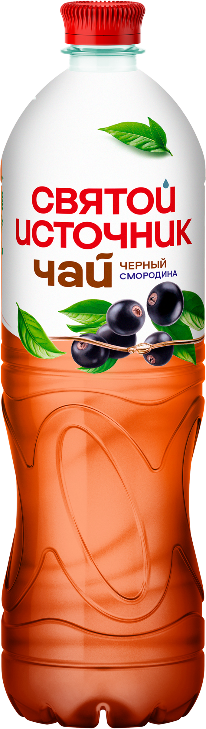 Изображение товара Напиток СВЯТОЙ ИСТОЧНИК Черный чай Смородина 1л негазированный