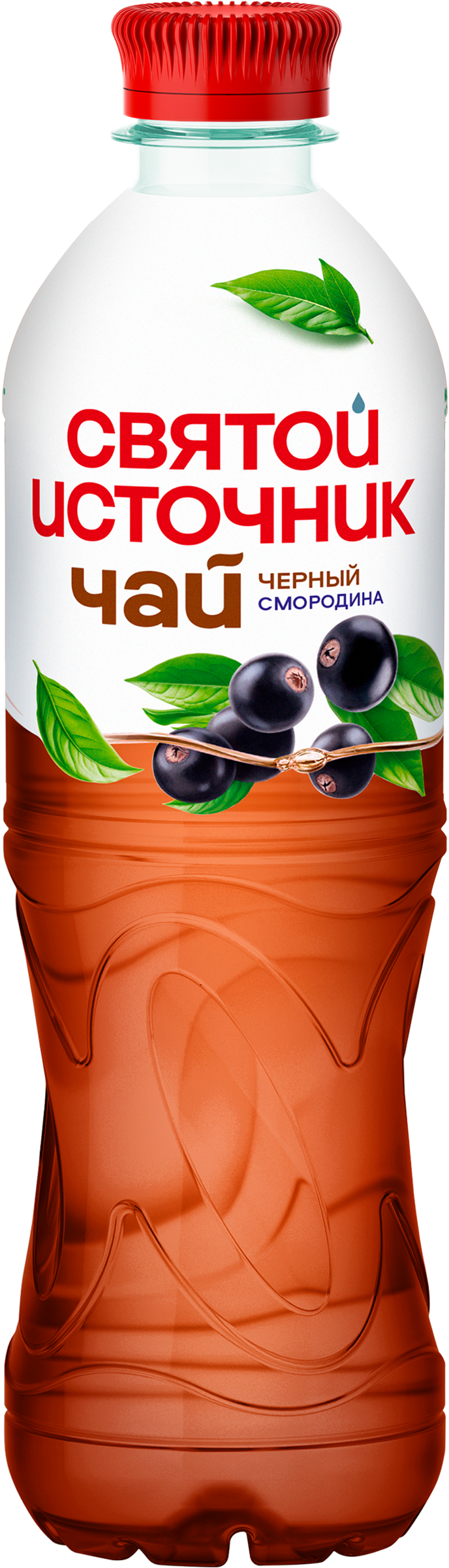 Изображение товара Напиток СВЯТОЙ ИСТОЧНИК Черный чай Смородина негазированный 0.5л