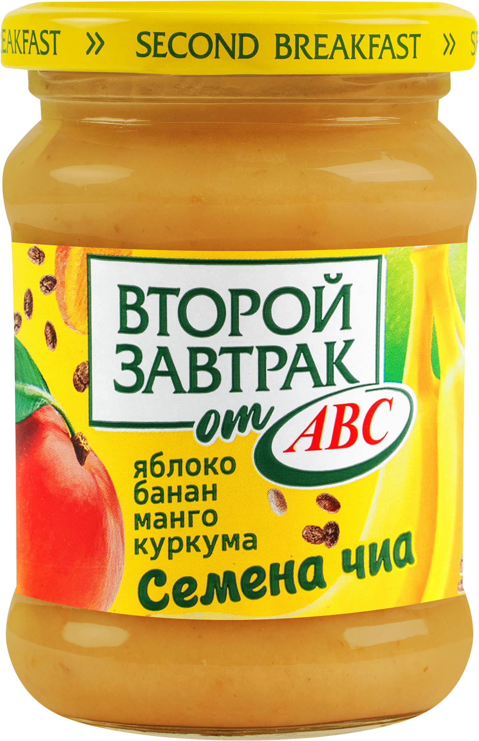 Изображение товара Десерт фруктово-злаковый ВТОРОЙ ЗАВТРАК ОТ ABC 250г