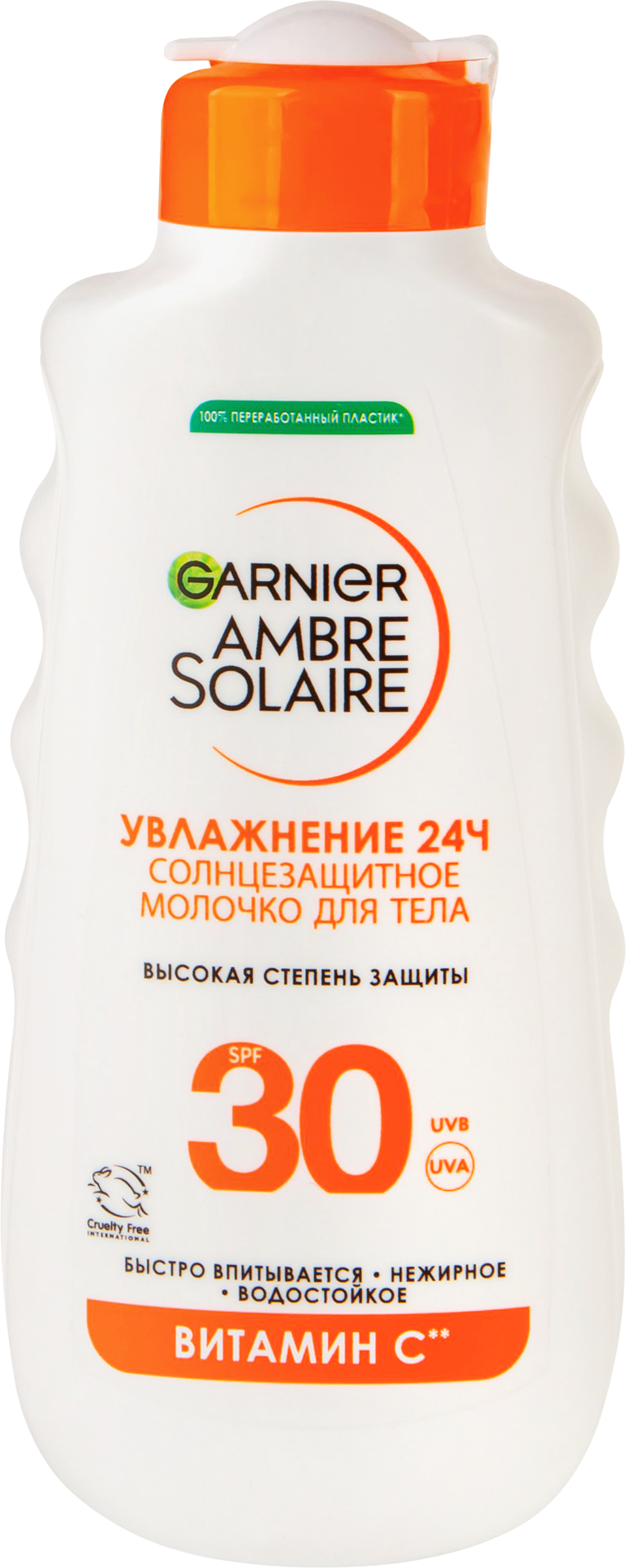 Изображение товара Солнцезащитное молочко GARNIER SPF30 с маслом ши водостойкое 200мл