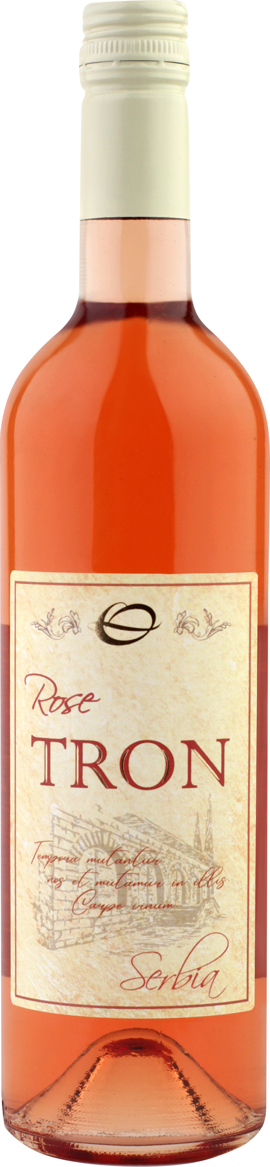 Изображение товара Розовое сухое вино ROSE TRON 0.75л — сербское из региона Шумадия