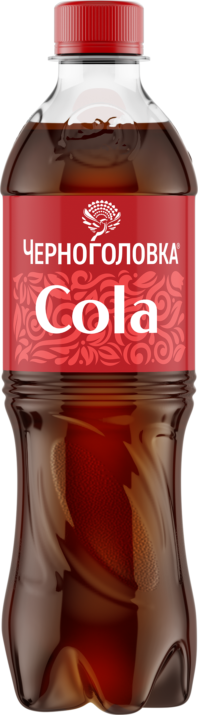 Изображение товара Газированный напиток кола ЧЕРНОГОЛОВКА 0.5л классический вкус бодрящий