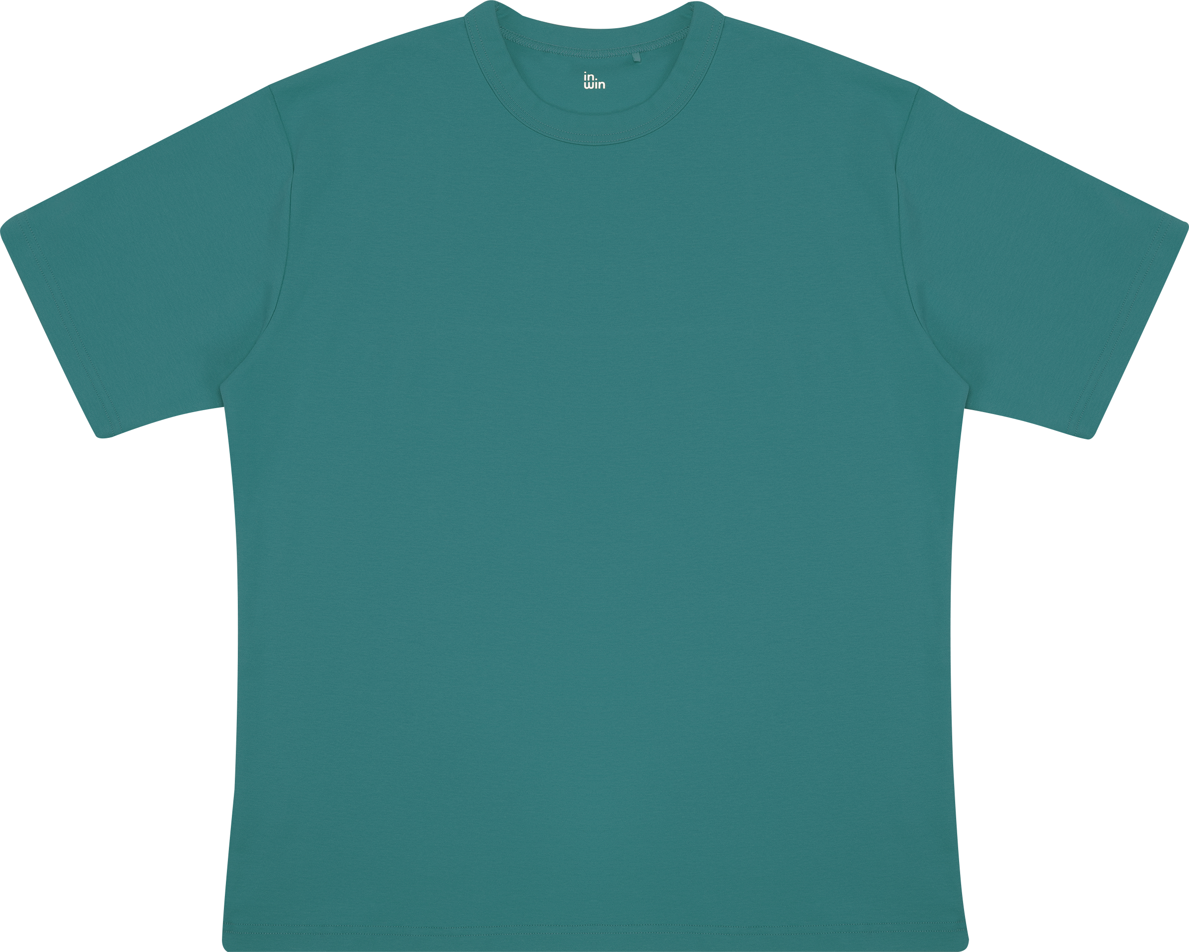 Изображение товара Женская футболка INWIN из плотного хлопка зеленого цвета XS-XL