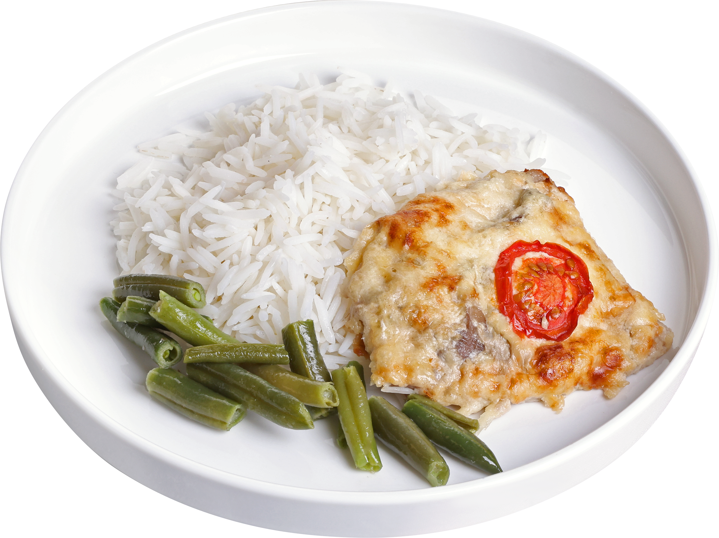 Изображение товара Мясо По-французски с рисом, 250г - готовое блюдо от ЛЕНТА FRESH