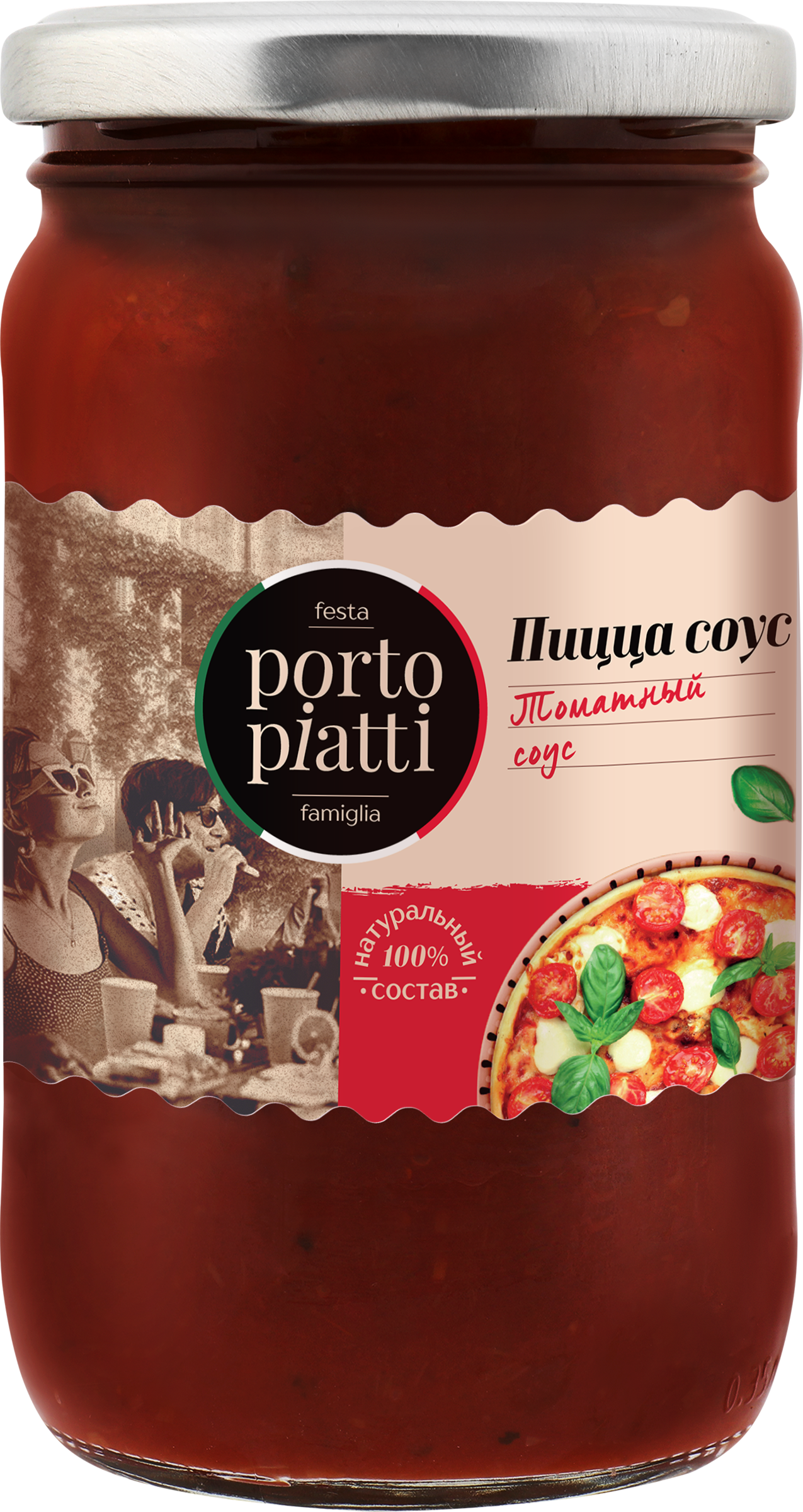 Изображение товара Соус томатный PORTO PIATTI Pizza Sauce, 350г