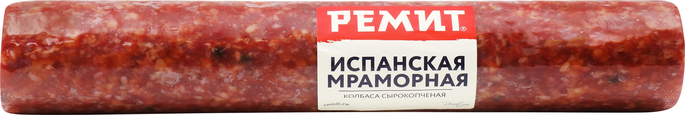 Изображение товара Колбаса сырокопченая РЕМИТ Испанская Мраморная, весовая