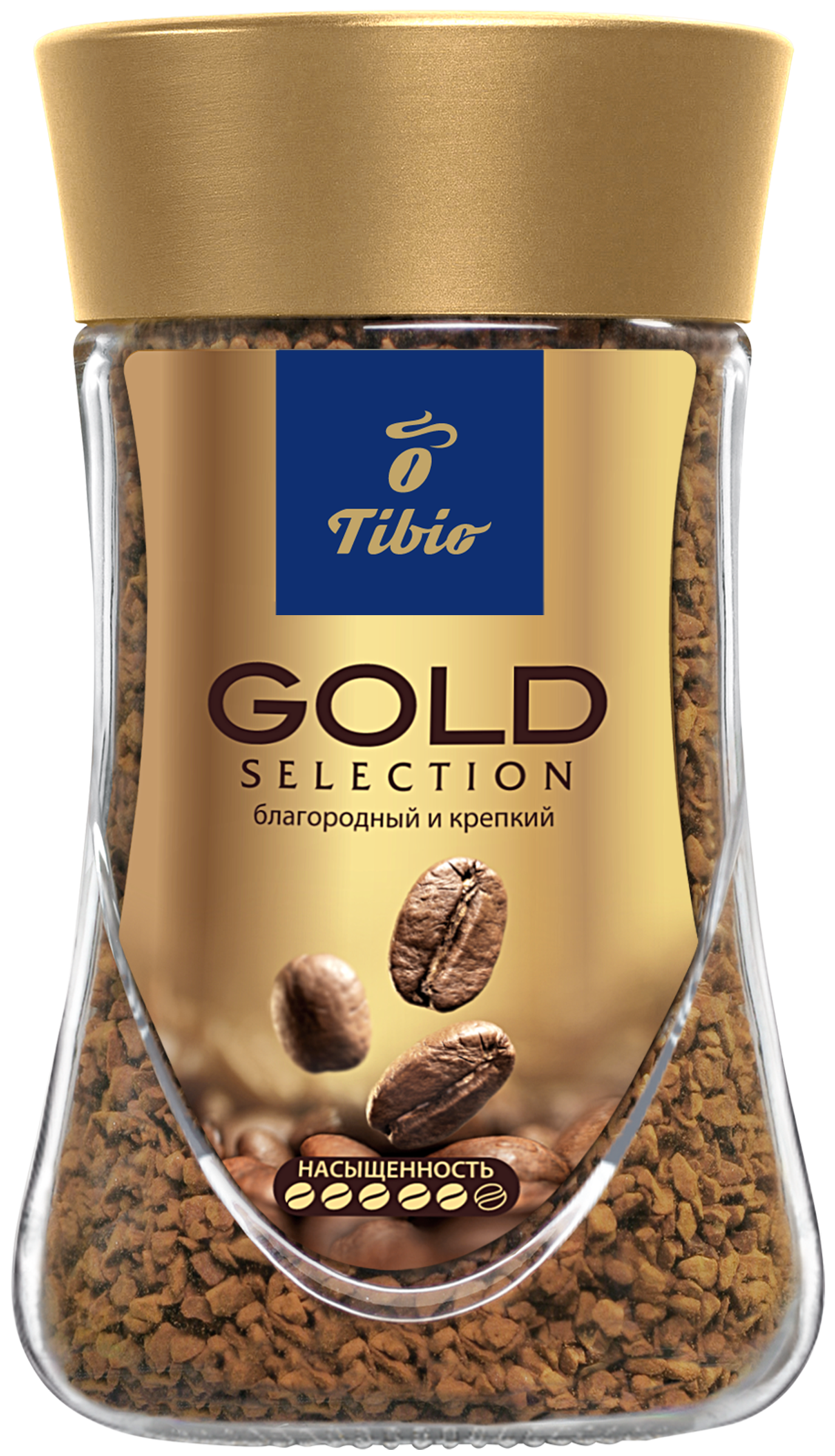 Изображение товара Кофе растворимый TIBIO Gold Selection натуральный сублимированный 47,5г