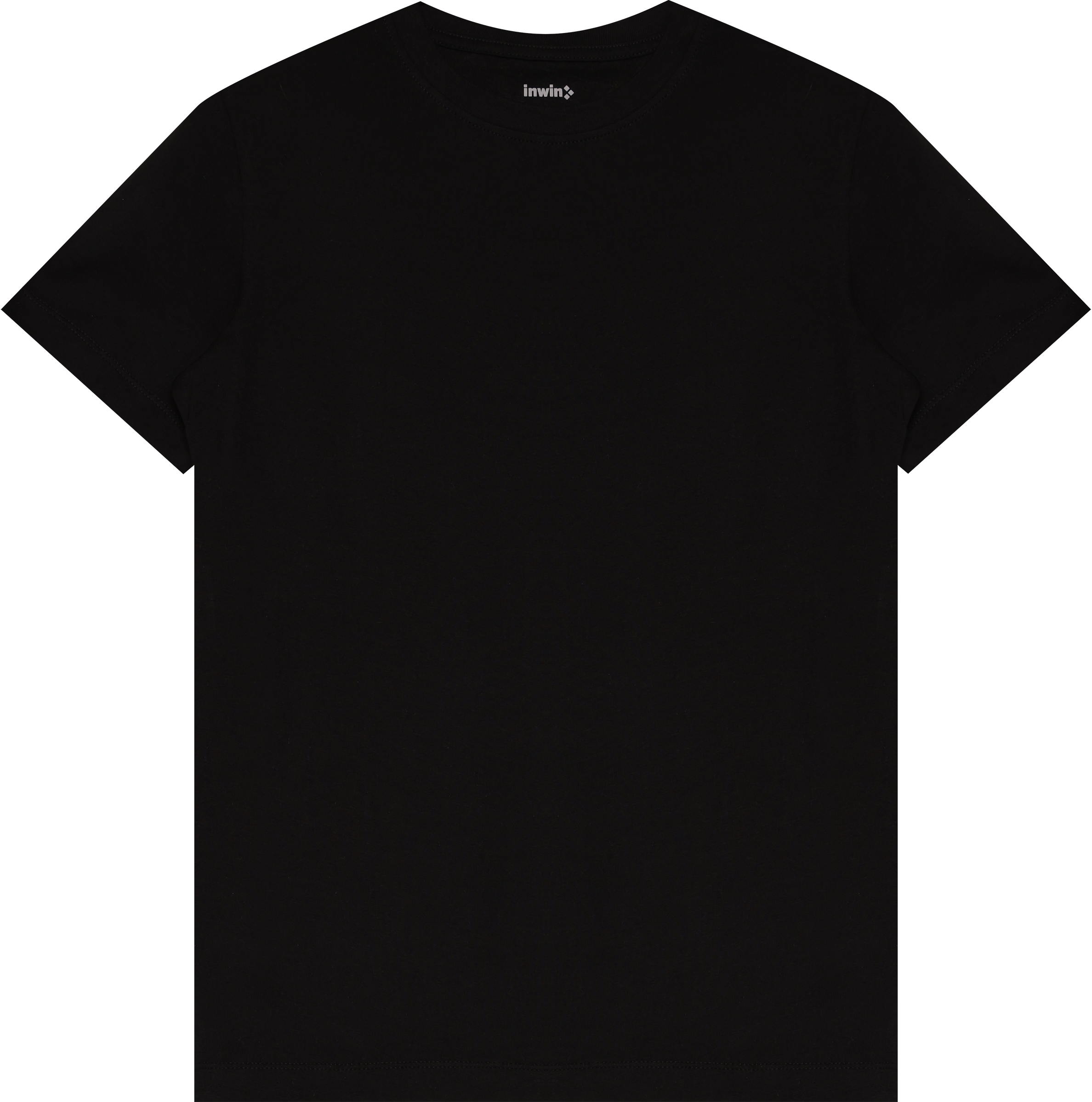 Изображение товара Футболка INWIN BF-1 ISK-2 100% хлопок Черная