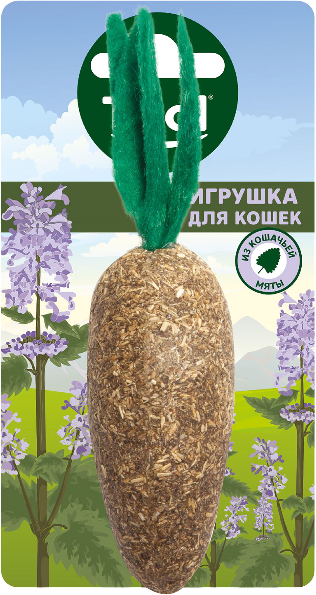 Изображение товара Игрушка для кошек TRIOL из прессованной кошачьей мяты