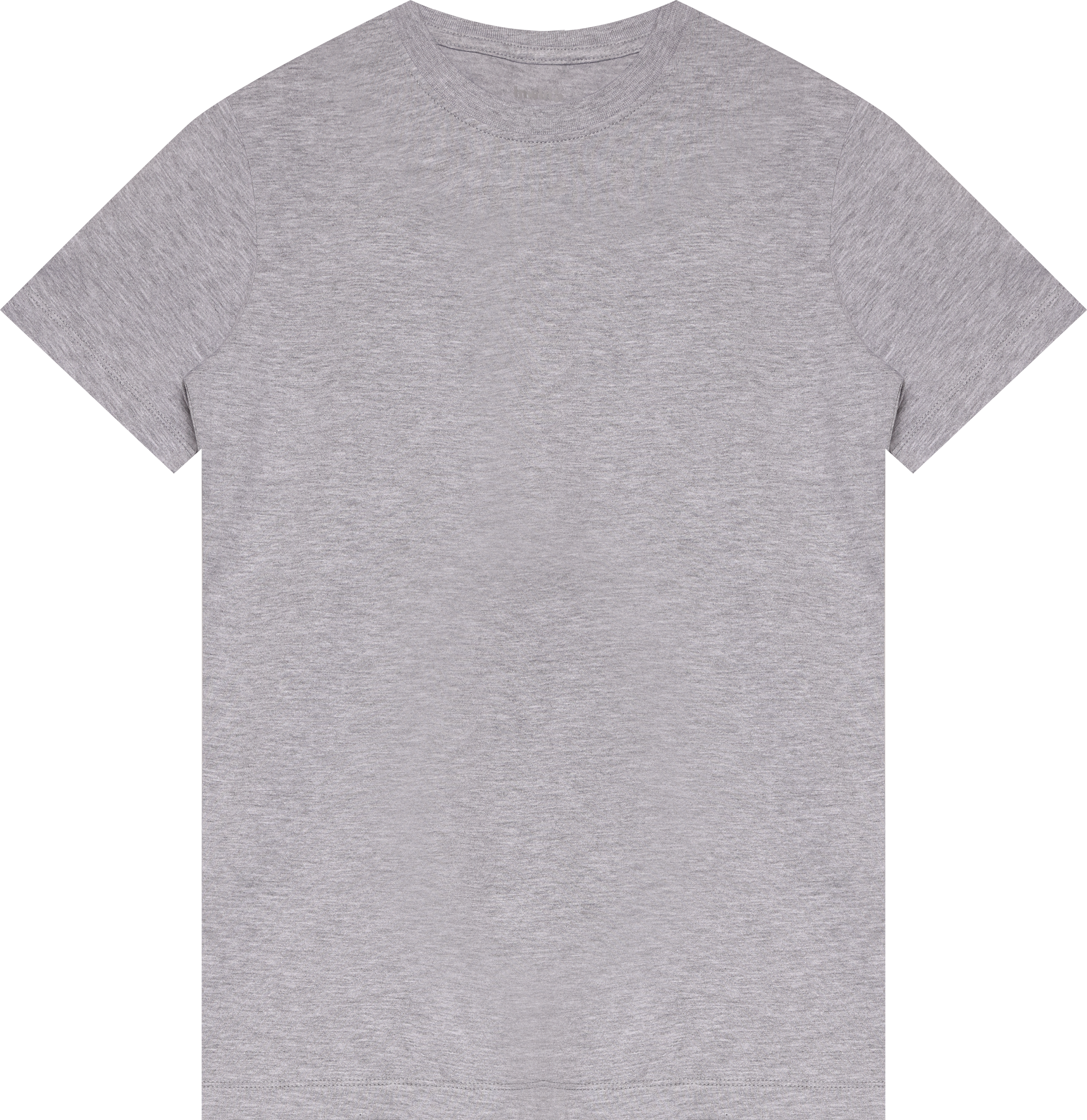 Изображение товара Футболка INWIN BF-1 SSCL2022-1 с коротким рукавом и серым меланжем