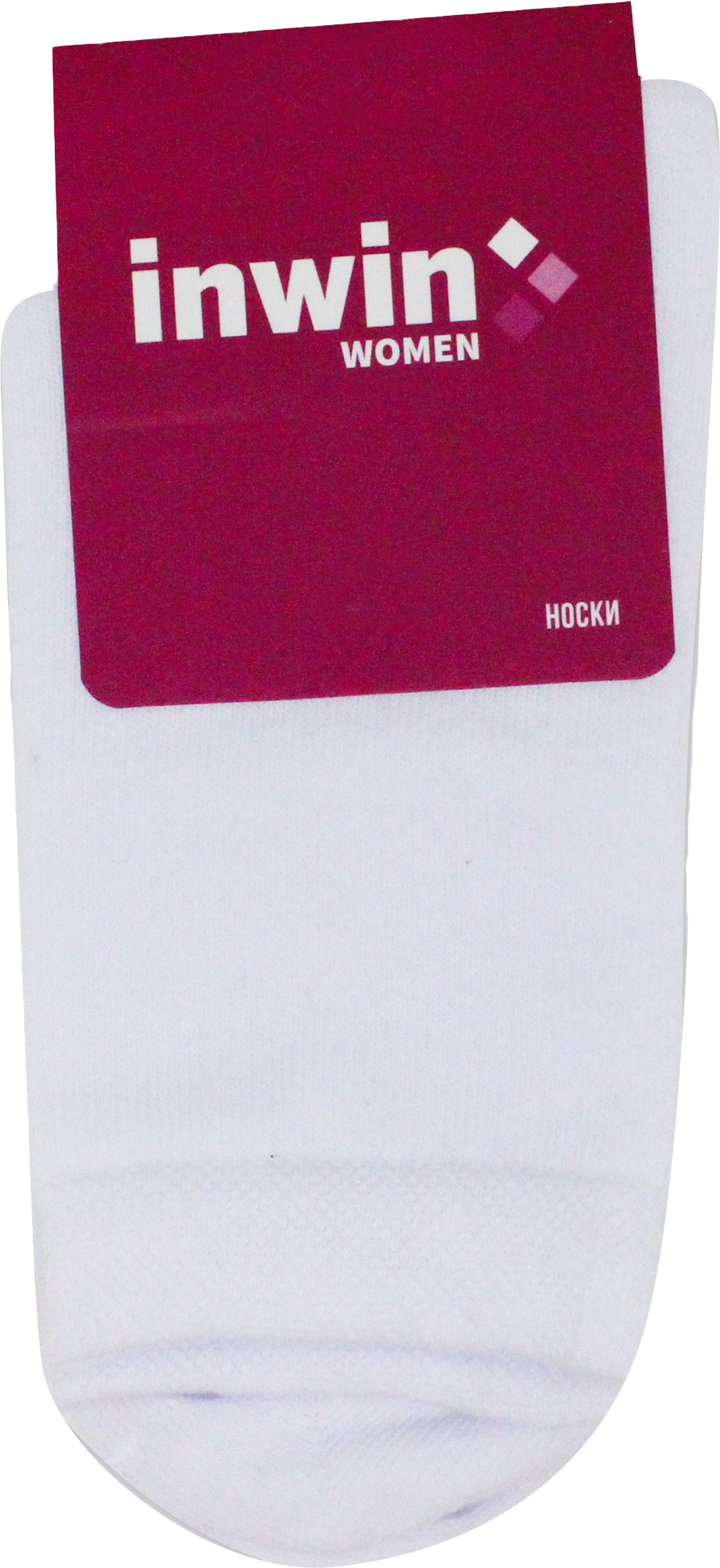 Изображение товара Женские носки INWIN средняя посадка черные комфорт натуральный хлопок